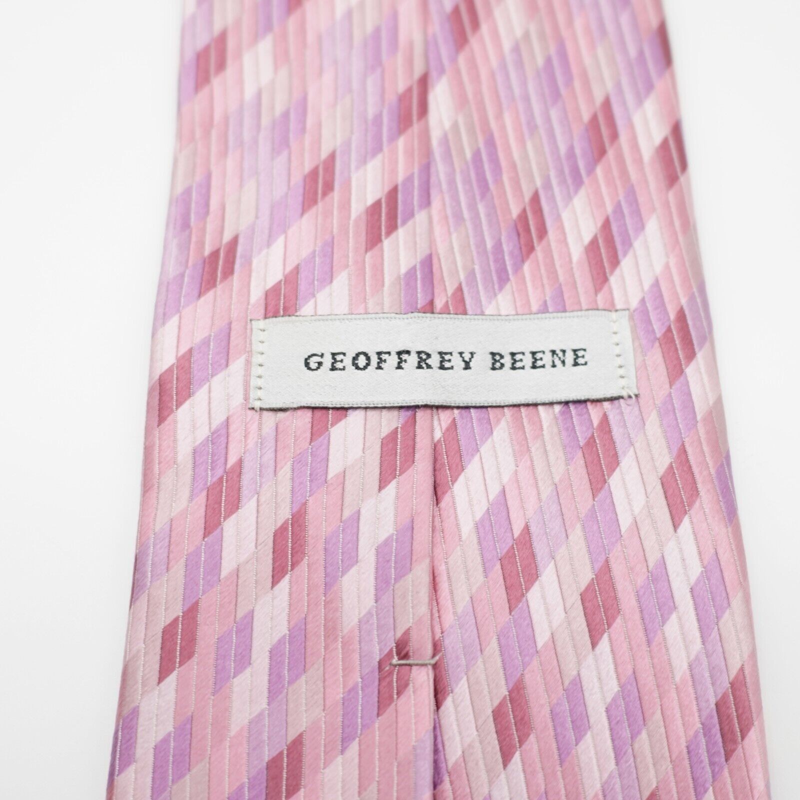 Designer Geoffrey Beene Gradient Patchwork Pink Wide Stain Resistant Size ONE SIZE - 3 Thumbnail