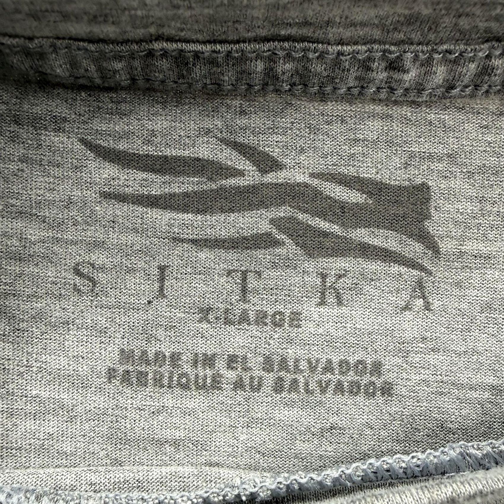 SITKA Sitka Mens XL Gray Bozeman Montana Hunting Graphic Tee Shirt Short Sleeve Crew Neck Tagless Outdoor Graphic Print T-Shirt Size US XL / EU 56 / 4 - 3 Thumbnail