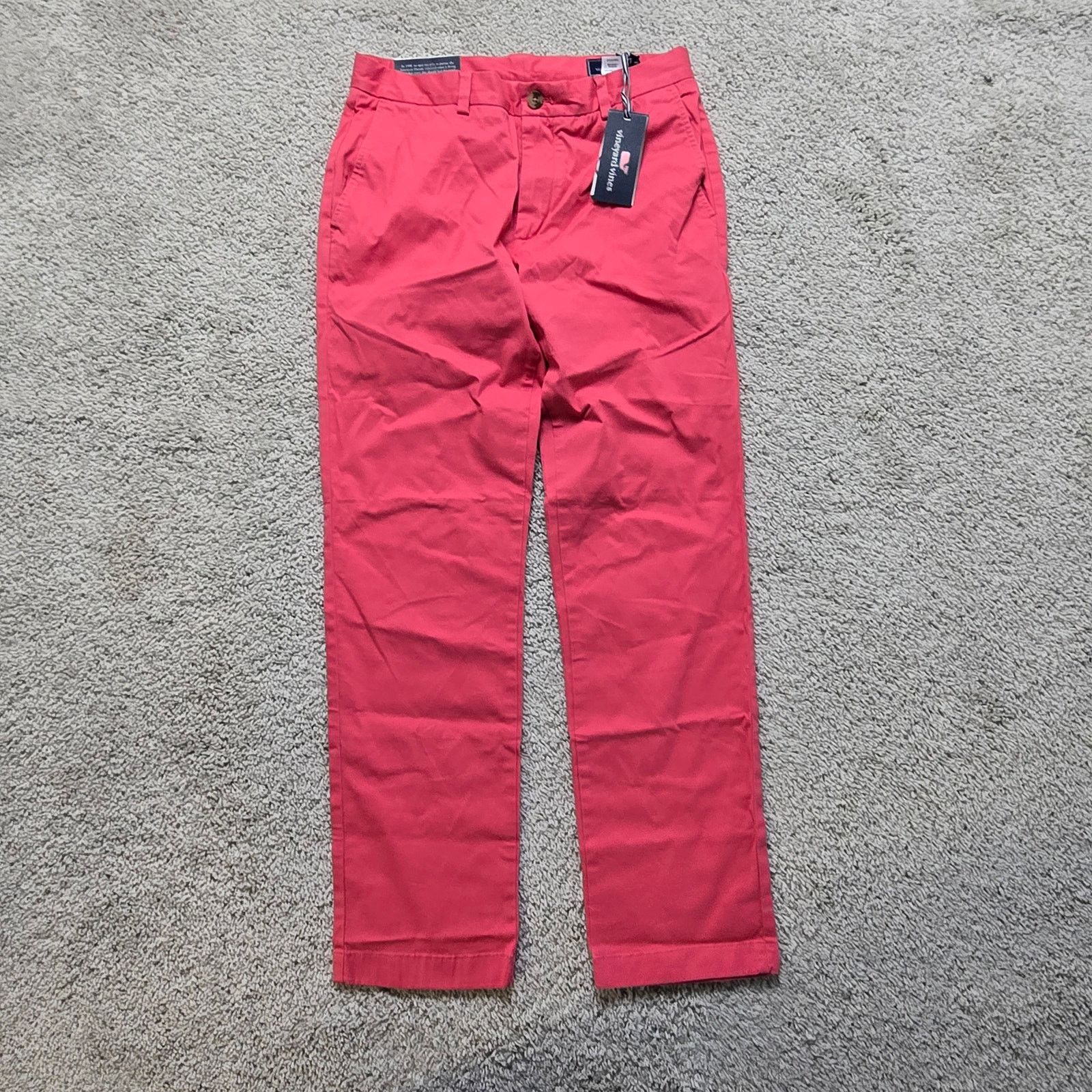 Vineyard Vines Vinyard Vines Breaker Pants Mens 30x32 Hot Pink Golf Party Size US 30 / EU 46 - 2 Thumbnail