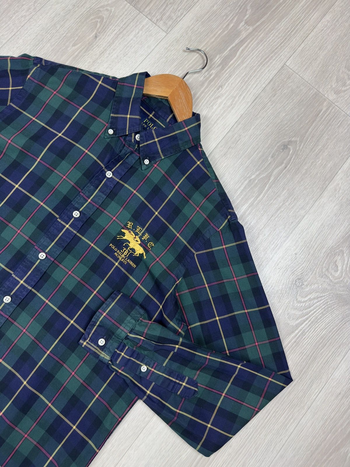 Polo Ralph Lauren Polo Ralph Lauren Plaid Flannel Shirts Button Ups Size US M / EU 48-50 / 2 - 2 Thumbnail