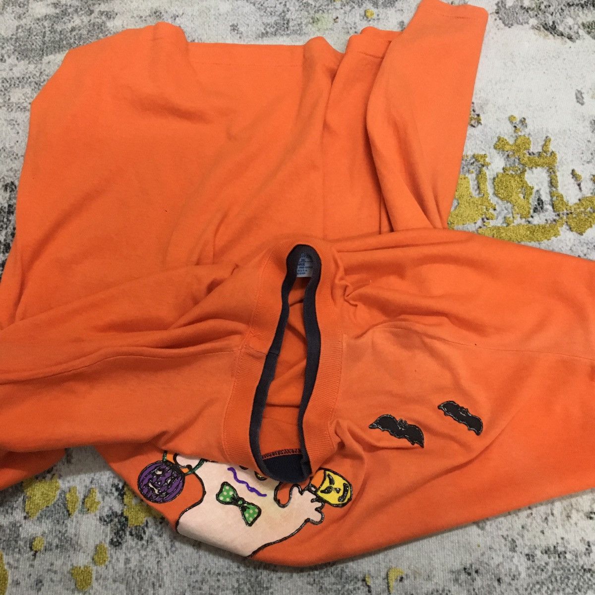 Vintage Vintage Hallowen Boo Single Stitching Studded Tee Size US XL / EU 56 / 4 - 9 Thumbnail