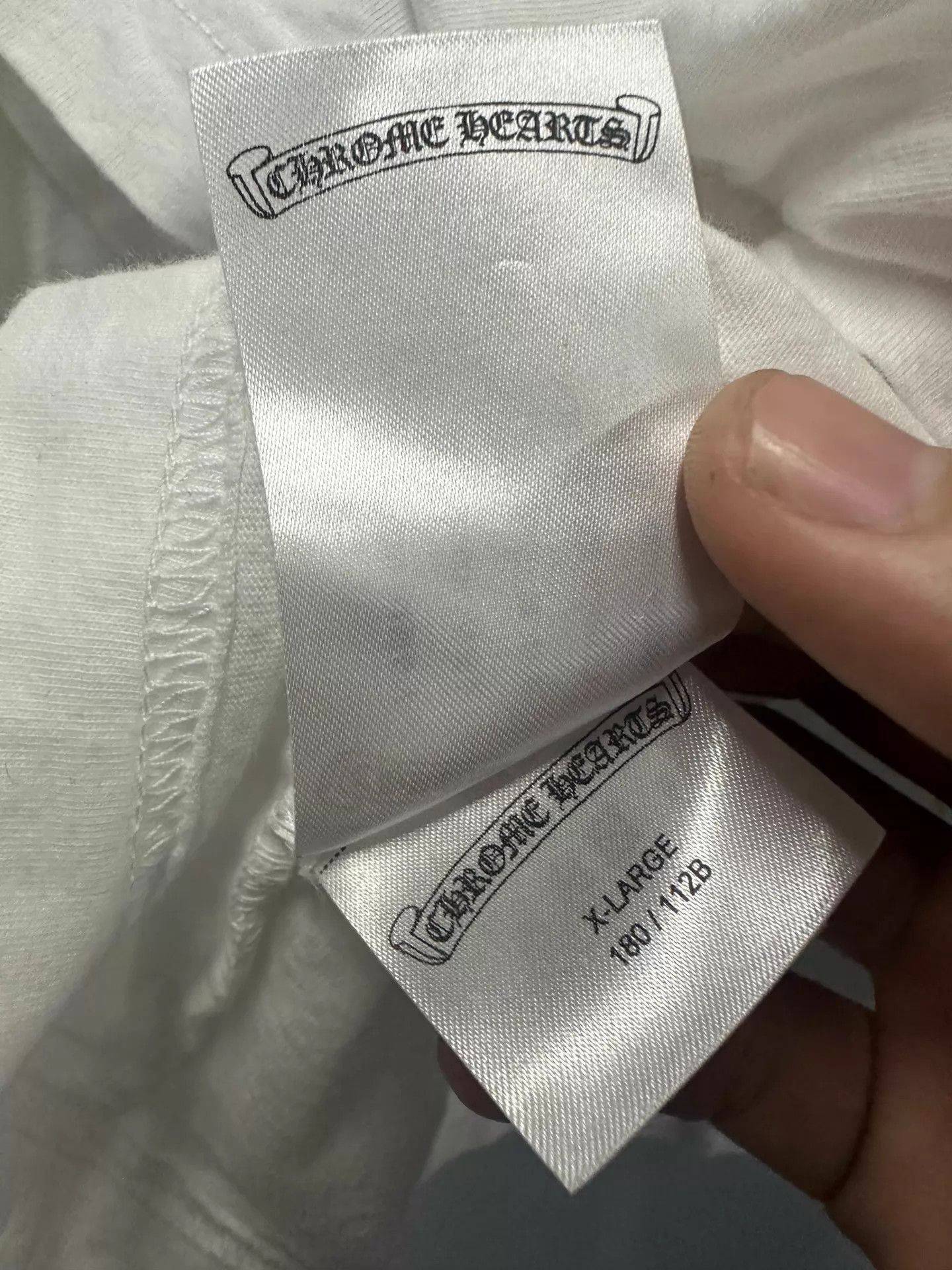 Chrome Hearts Chrome Hearts White Yellow Cross Long Sleeve XL Rare Size US XL / EU 56 / 4 - 6 Thumbnail