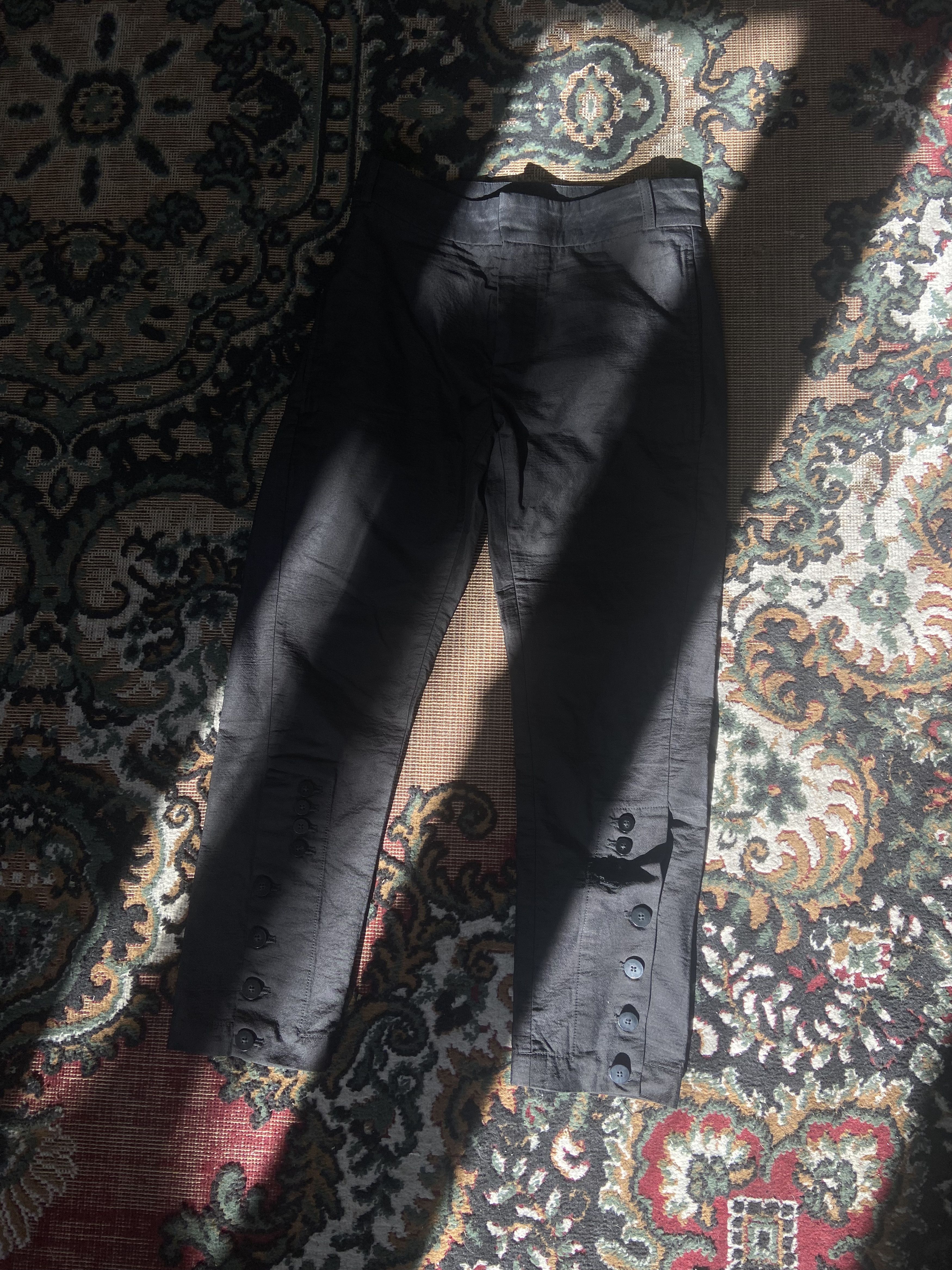Ann Demeulemeester Ann Demeulemeester Cropped Trousers Size US 28 / EU 44 - 6 Thumbnail