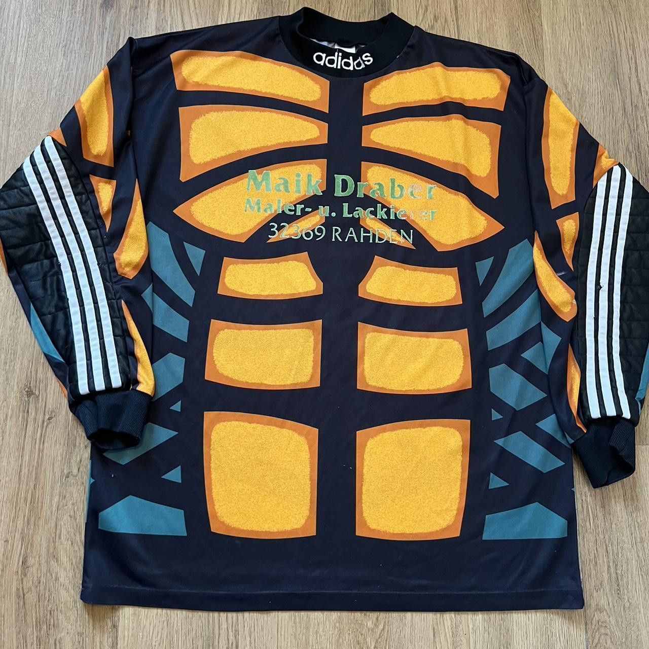 Adidas Adidas Maiden Lackenbergchest long sleeve goalkeeper Size US L / EU 52-54 / 3 - 1 Thumbnail
