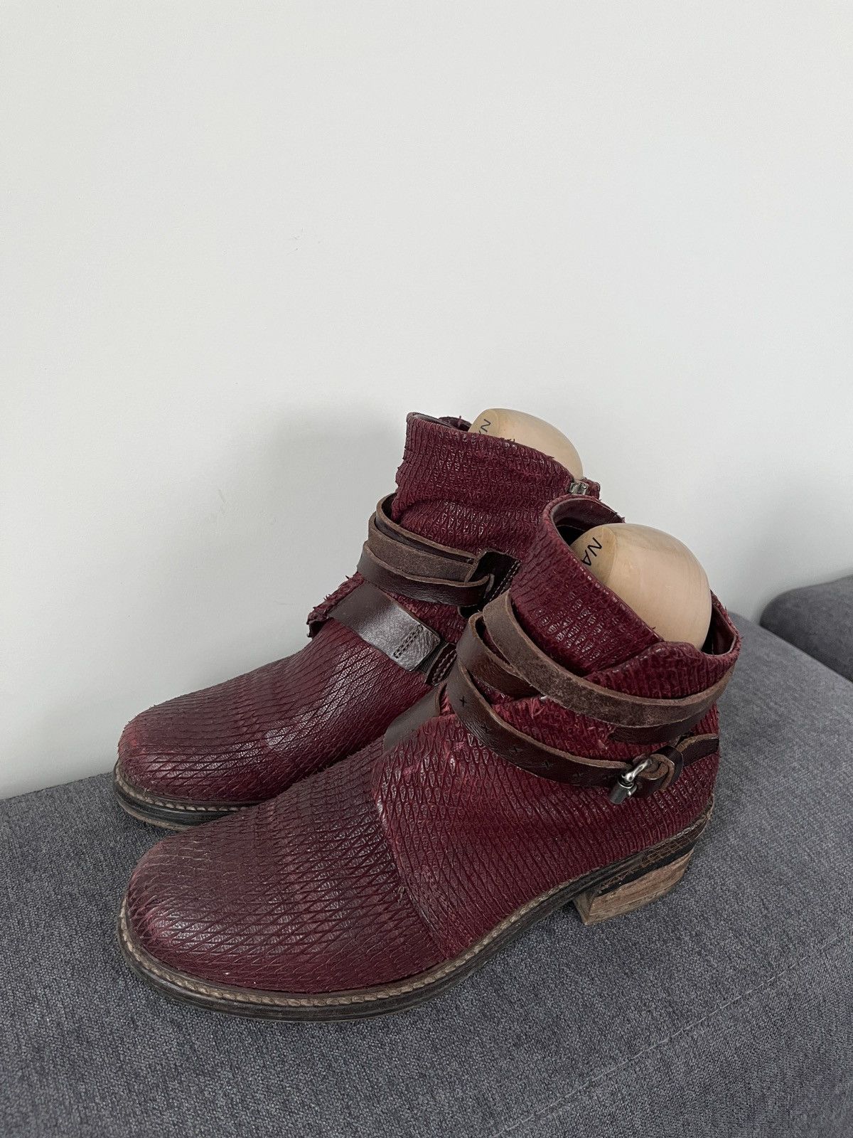 A.S.98 A.S. 98 Airstep Avant Garde Red Boots Size US 9 / IT 39 - 4 Thumbnail