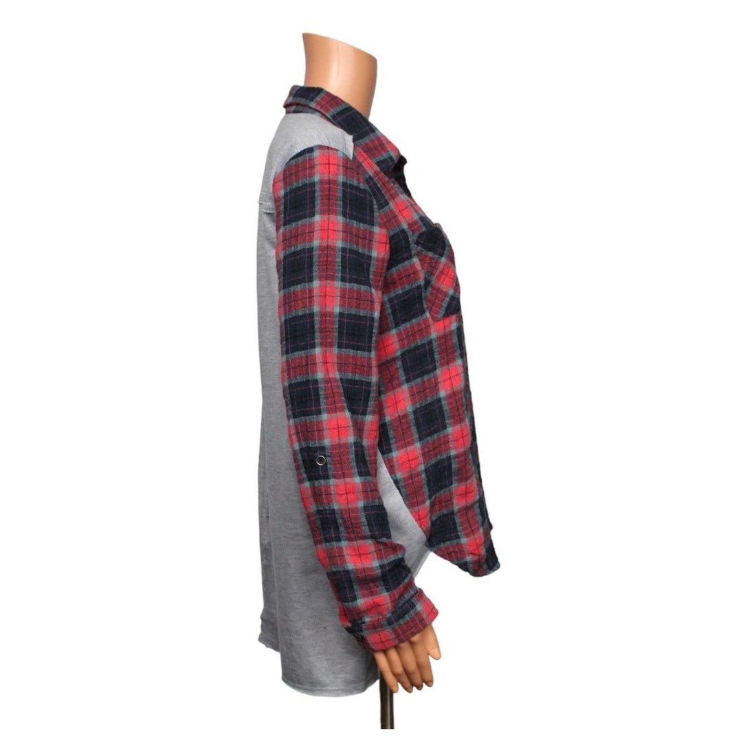 Other Hem & Thread Long Sleeve Button Up Shirt Women's Size Medium Size M / US 6-8 / IT 42-44 - 2 Thumbnail