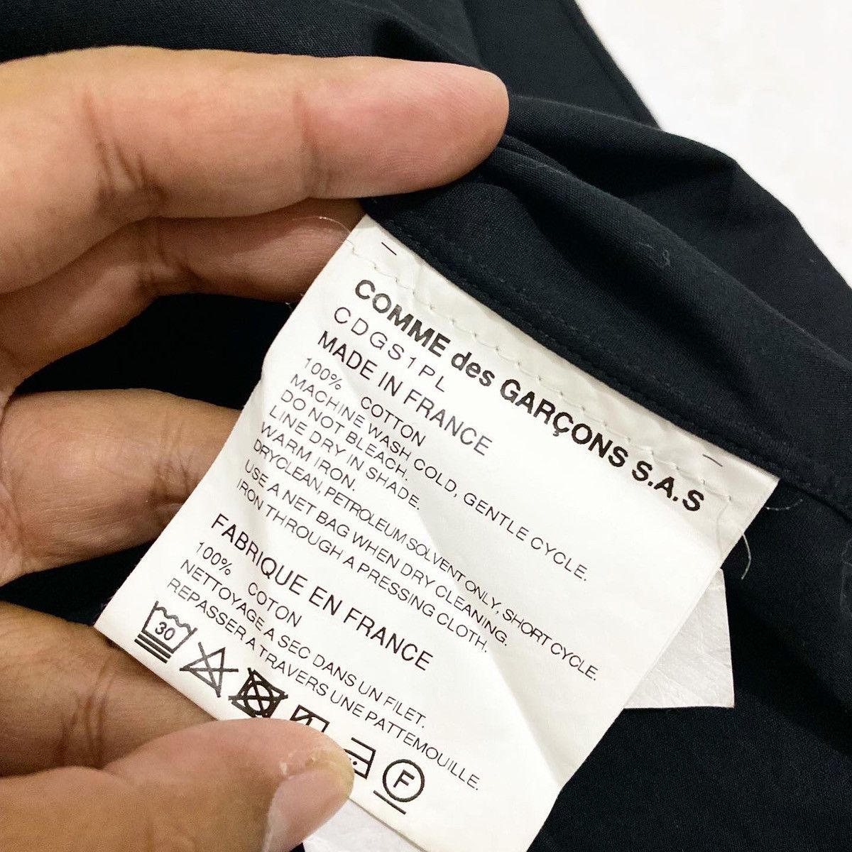 Comme des Garcons Homme Plus comme des garcons homme plus shirt Size US S / EU 44-46 / 1 - 4 Thumbnail