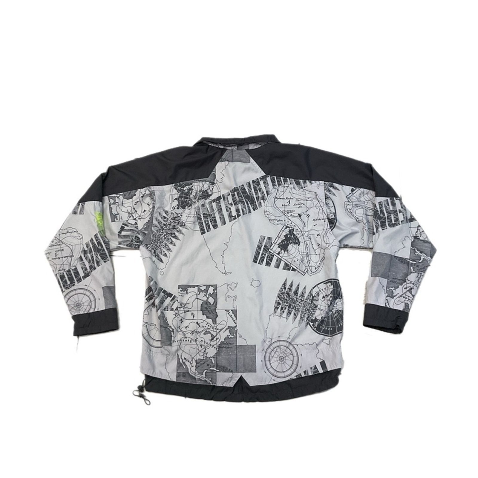 Nike Vintage 90s Nike international Neon NYLON JACKET Size US XL / EU 56 / 4 - 2 Thumbnail