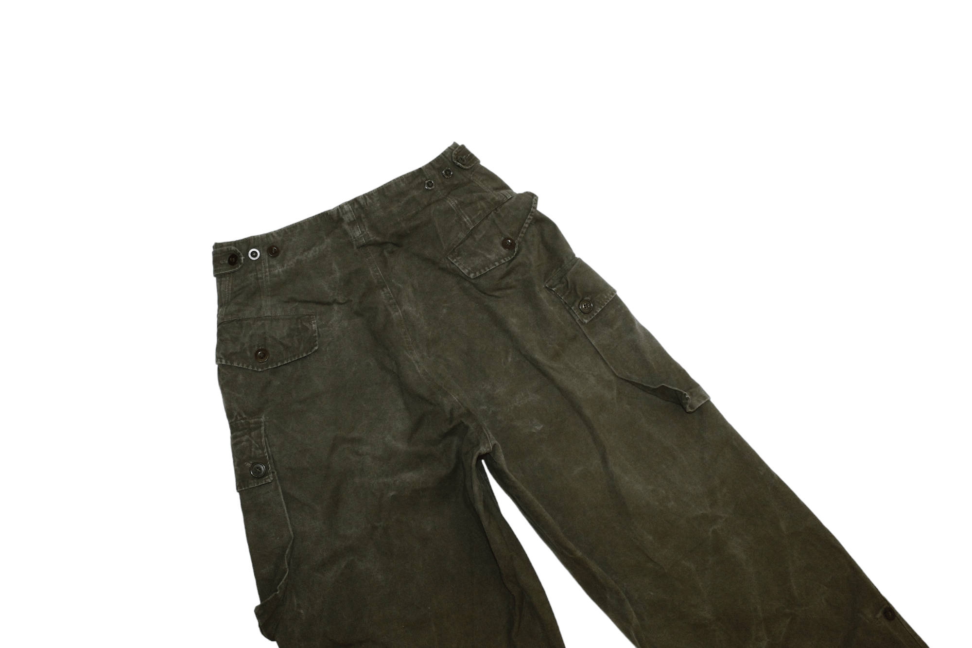 Buzz Rickson's 1959 A.M. Seynaeve Army Surplus Coated Utility Cargo Pant Size US 32 / EU 48 - 8 Thumbnail