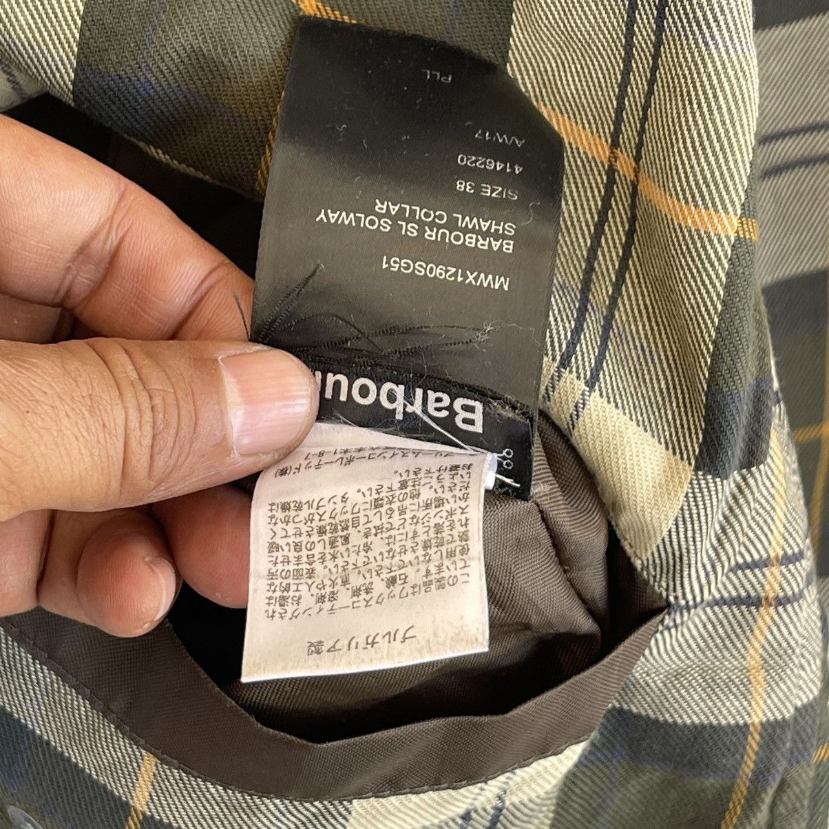 Barbour A/W17 Barbour SL Solway Shawl Collar Waxed Jacket Sage Olive Size US M / EU 48-50 / 2 - 14 Thumbnail