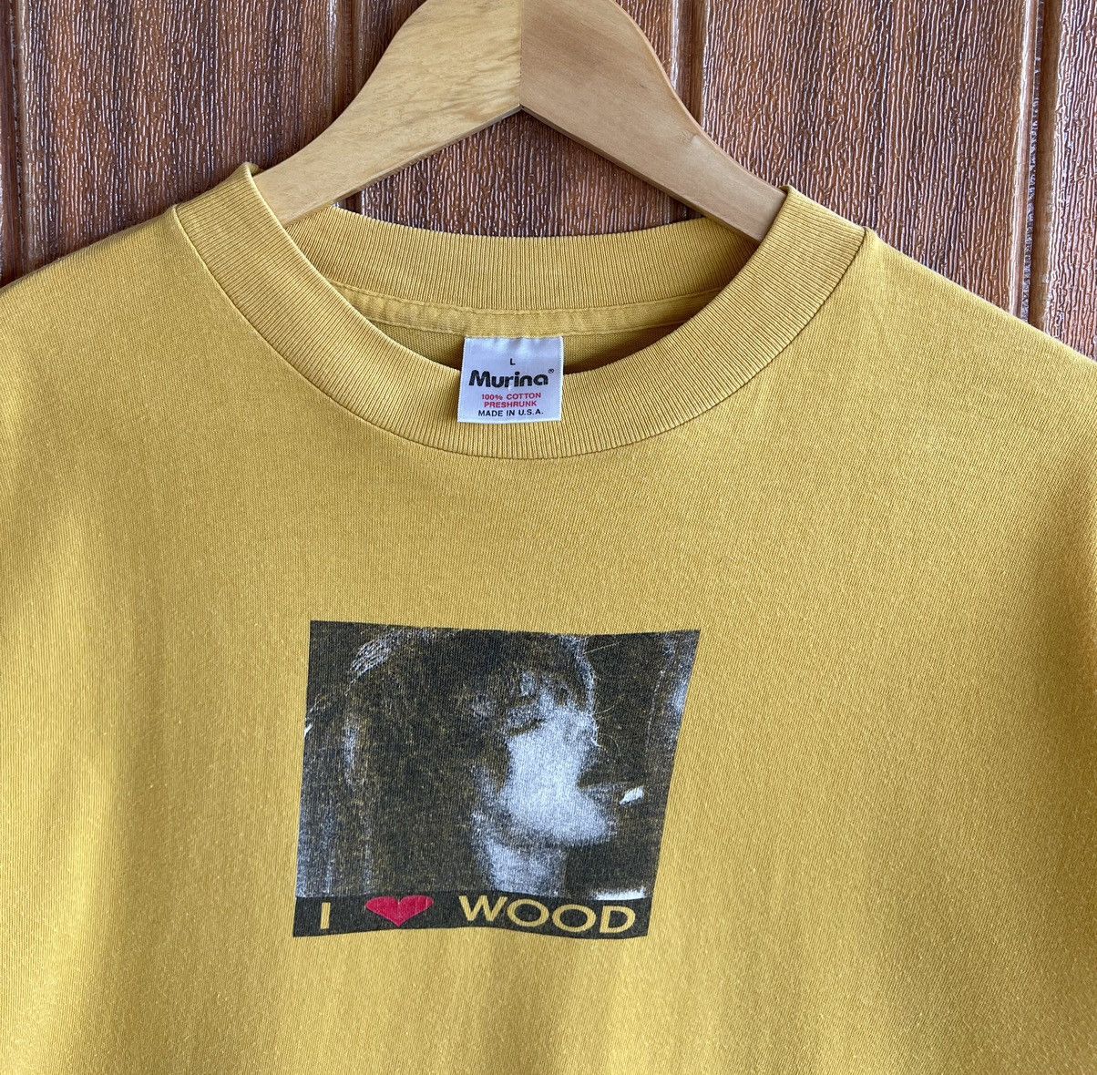 Band Tees Vintage’90s🔥THE DEAD MILKMEN🔥I LOVE WOOD Sex Photo Tshirt Size US L / EU 52-54 / 3 - 2 Thumbnail