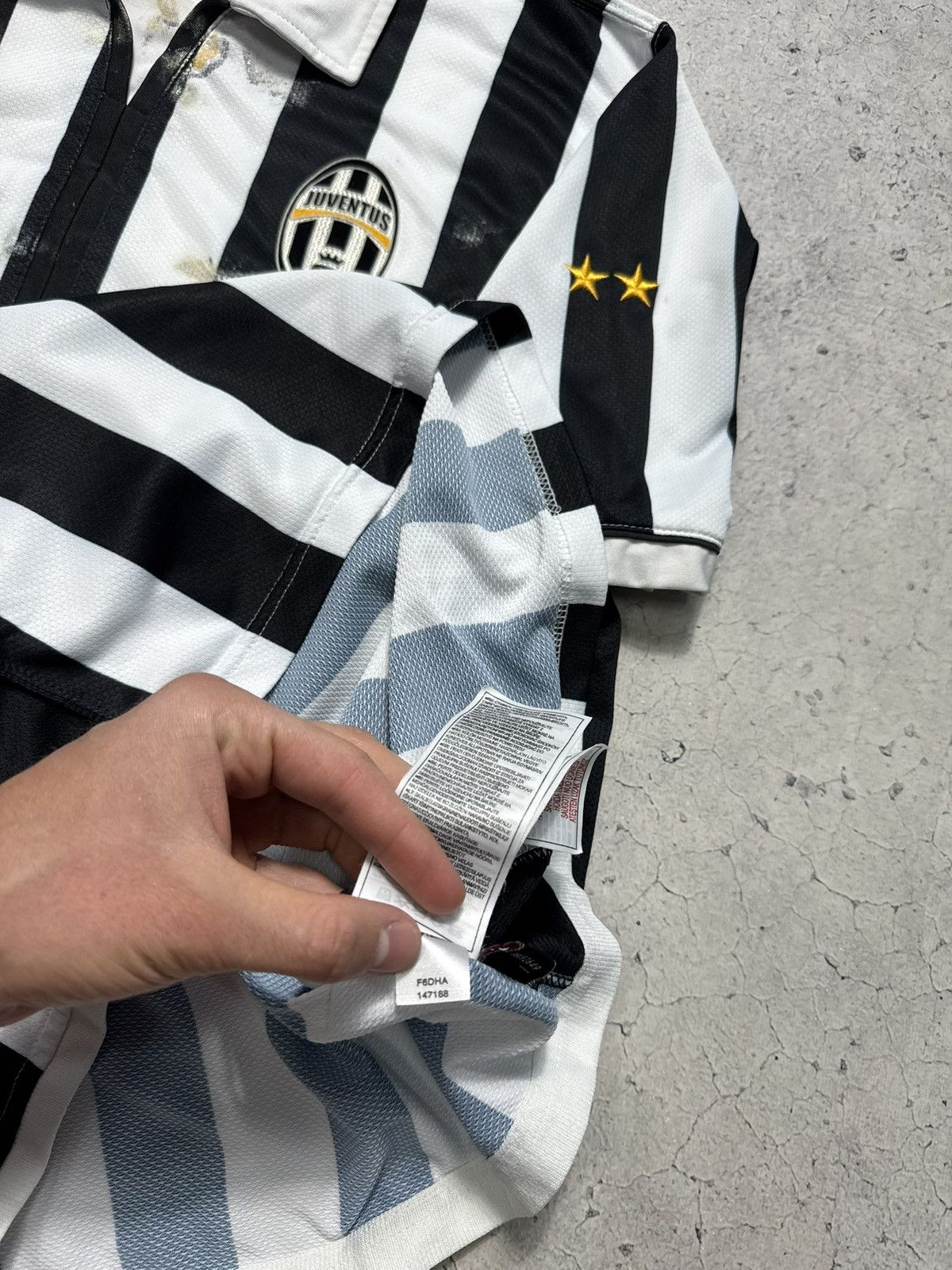Nike Nike Juventus 2006/2007 Del Piero #10 Vintage Soccer Jersey Size US M / EU 48-50 / 2 - 10 Thumbnail