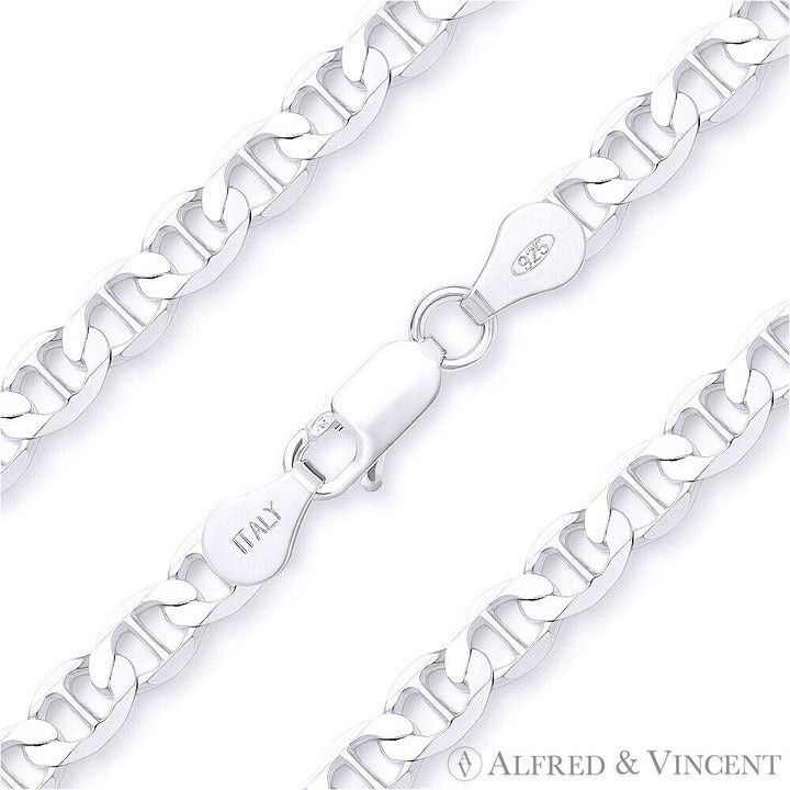 Other 4.3mm Marina / Mariner Link Italian Chain Anklet Size 9 Size ONE SIZE - 1 Thumbnail