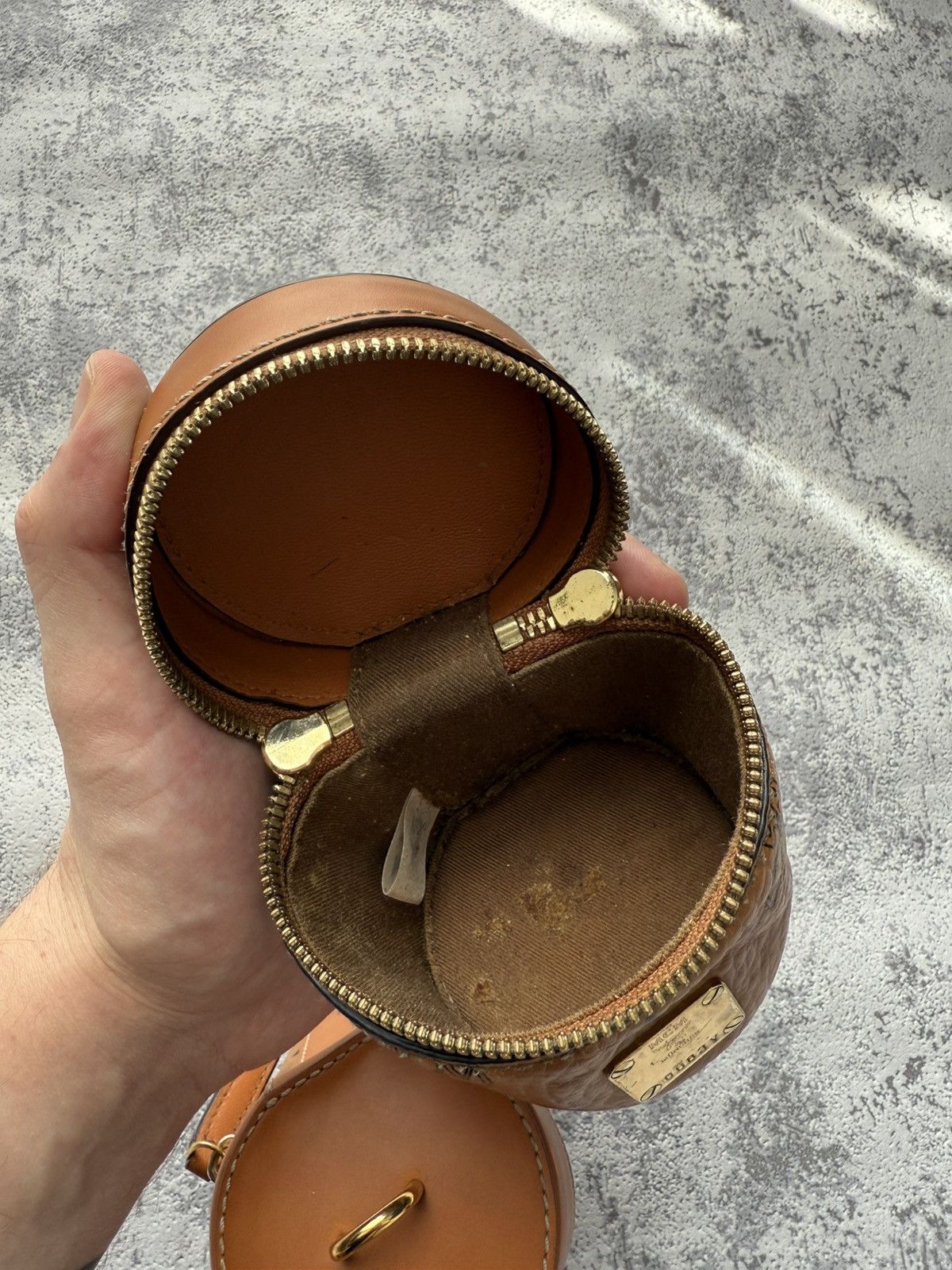 MCM Rare MCM Aren Visetos Vintage Cylinder Bag X2 Size ONE SIZE - 12 Thumbnail