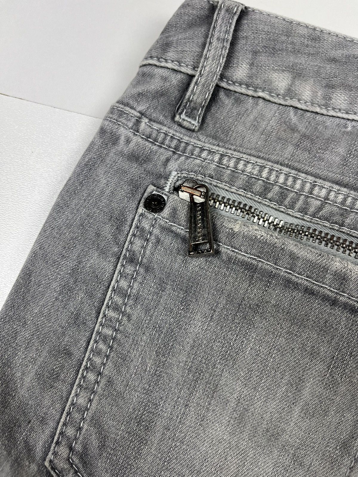Dsquared2 Rare Dsquared2 Distressed Denim Pants Grey Jeans SZ 42 Size 28" / US 6 / IT 42 - 11 Thumbnail