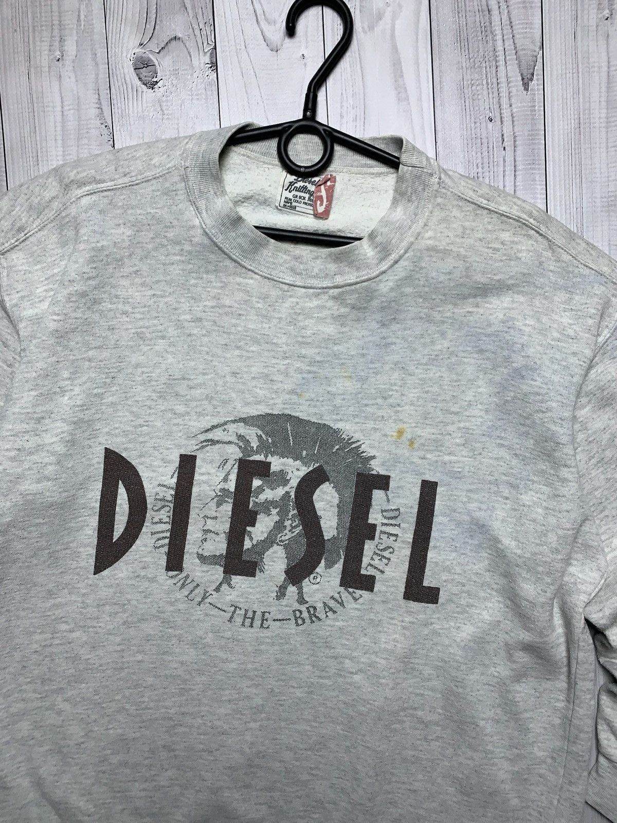 Diesel × Vintage Vintage Diesel big logo sweatshirt size S/M rare Size US S / EU 44-46 / 1 - 2 Thumbnail
