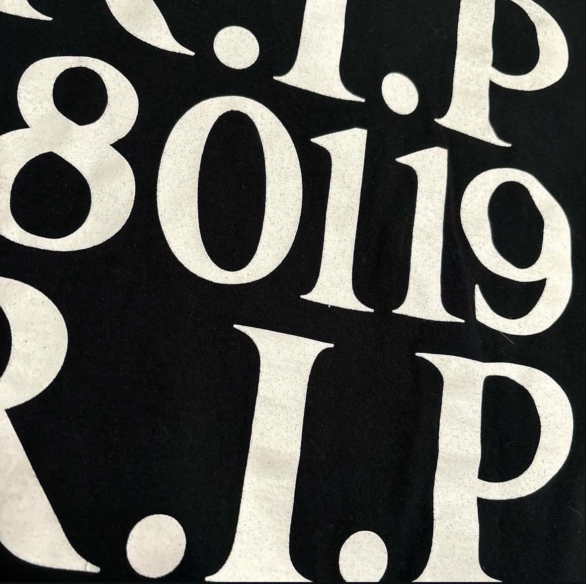 AWGE Playboi Carti Die Lit Tour REST IN PEACE tee - L Size US L / EU 52-54 / 3 - 4 Thumbnail