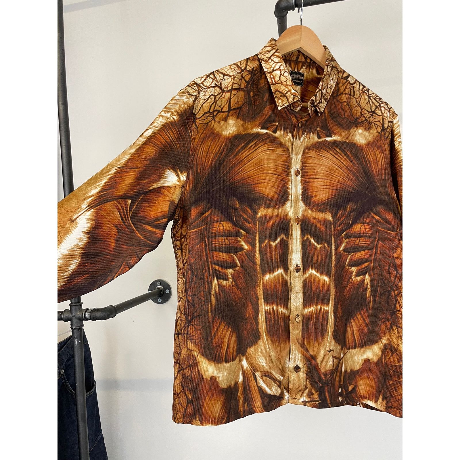 Jean Paul Gaultier AW2010 Jean Paul Gaultier Muscle trompe l'oeil shirt Size US M / EU 48-50 / 2 - 6 Thumbnail