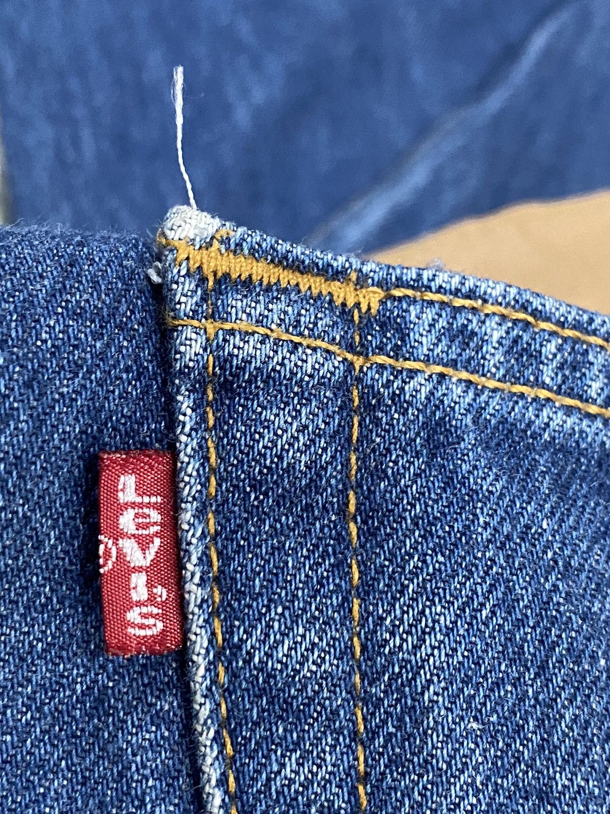 Levi's Vintage LEVI’S 501xx Mexico Heather Blue Jeans Size US 36 / EU 52 - 21 Thumbnail