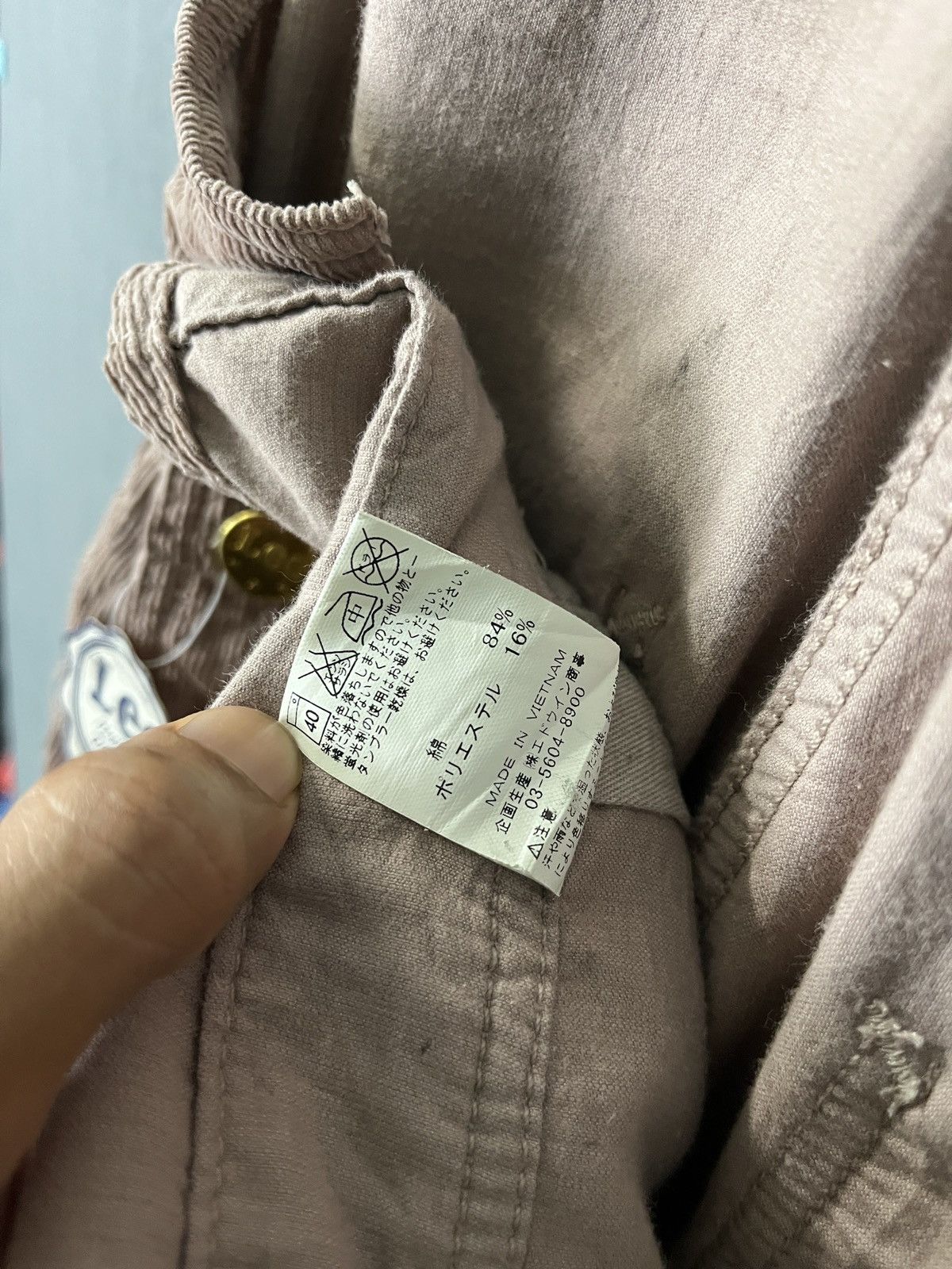 Lee NWT Lee Union Made Corduroy Overall Size US 30 / EU 46 - 19 Thumbnail