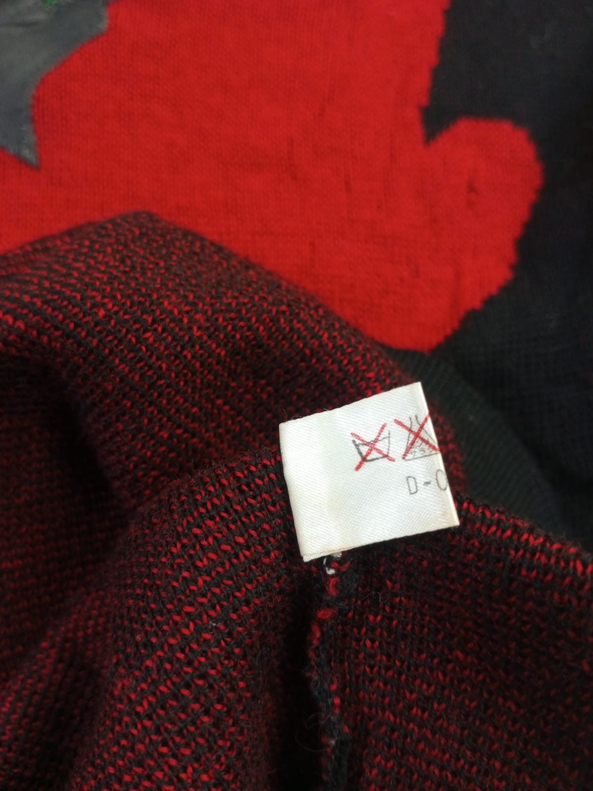 Japanese Brand Crazy Vintage Place Vendome leather Knit Crewneck Sweater Size M / US 6-8 / IT 42-44 - 11 Thumbnail