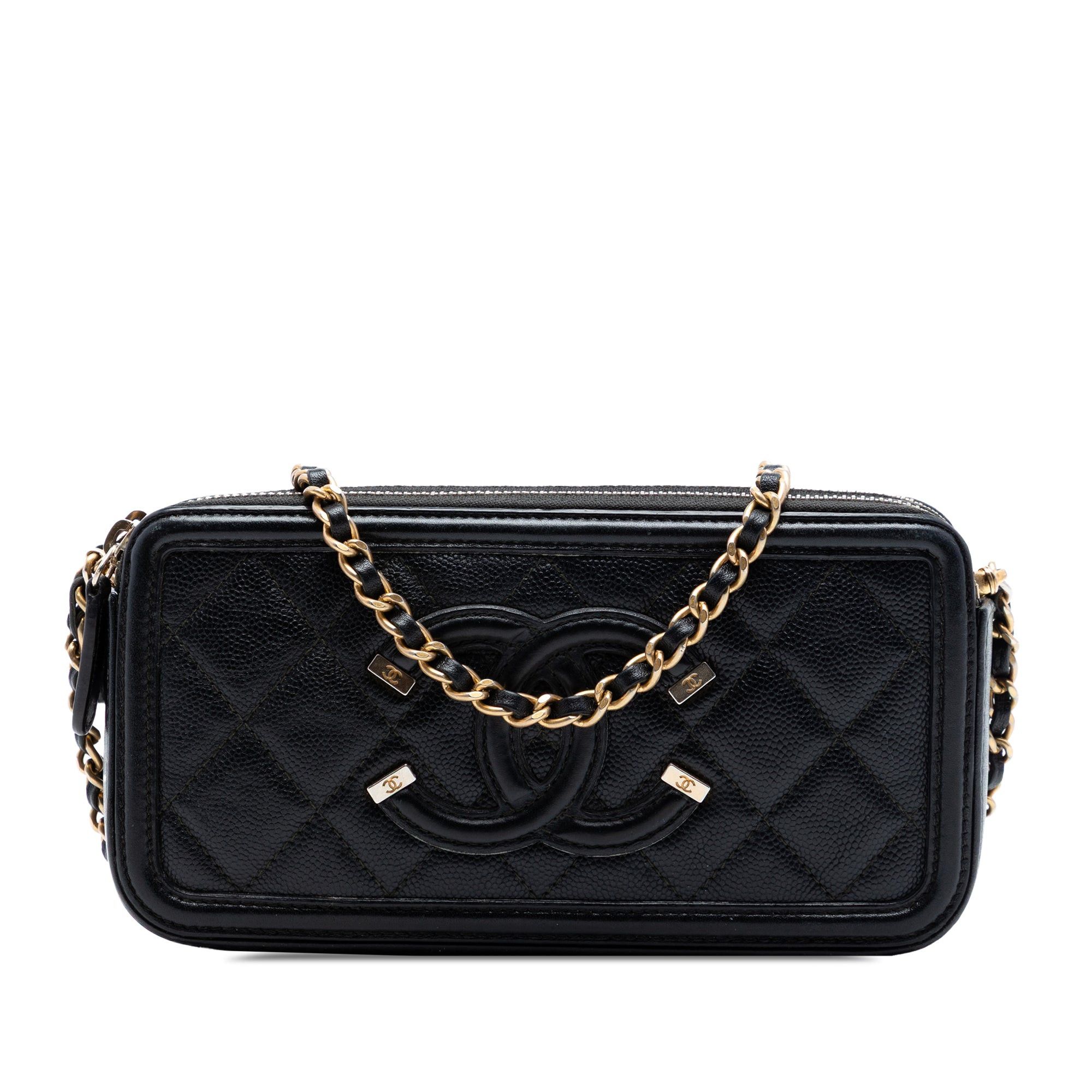 Chanel Caviar CC Filigree Clutch with Chain Size ONE SIZE - 1 Thumbnail
