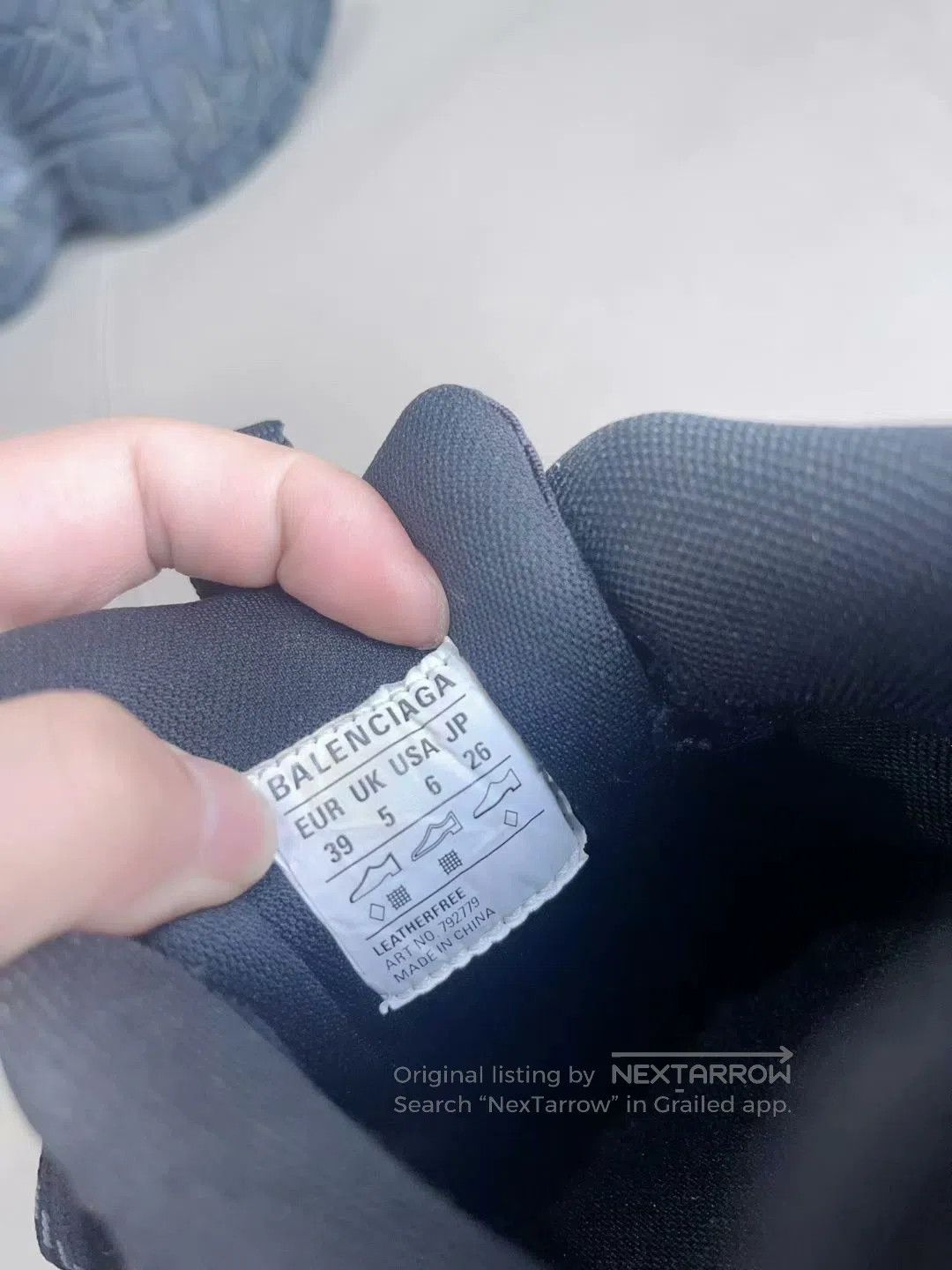 Balenciaga Balenciaga Black Warrior Sneakers Size 39. Size US 8 / EU 41 - 8 Thumbnail