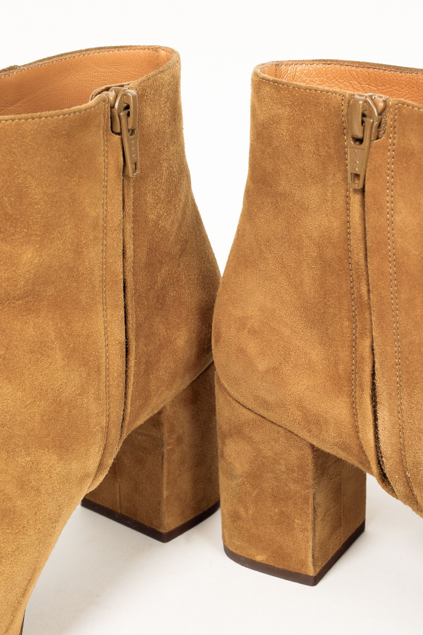 Yves Saint Laurent Saint Laurent Babies 70s Fringe Camel-Brown Suede Boots Size US 8 / IT 38 - 7 Thumbnail