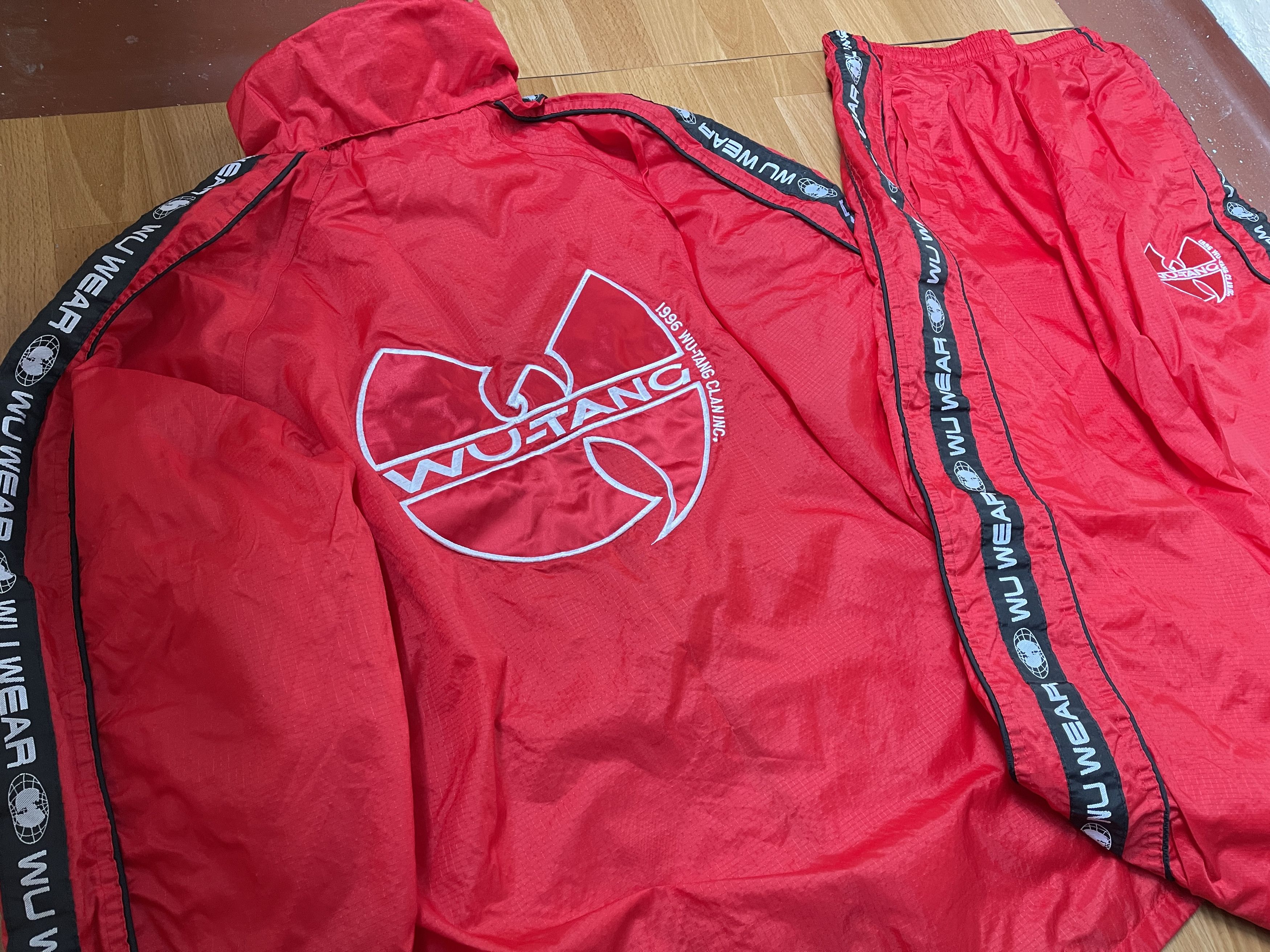 Wu-Tang Clan Wu Wear tracksuit vintage Wu-Tang Clan jacket pants AliG set Size US L / EU 52-54 / 3 - 6 Thumbnail