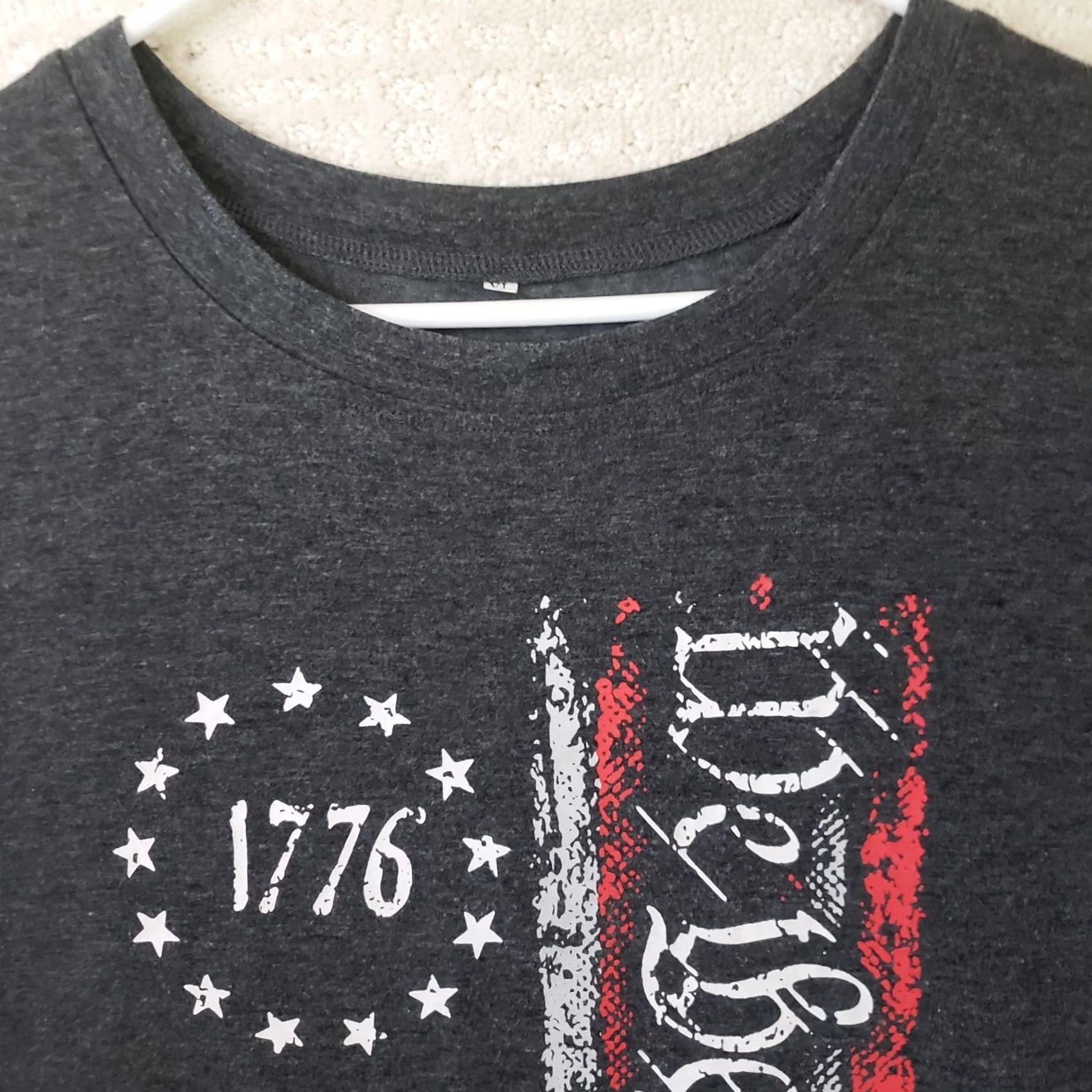 Gildan Gildan Women's XL Tank Top Black "We the People" Cotton Comfort Graphic Printed USA Size XL / US 12-14 / IT 48-50 - 7 Thumbnail