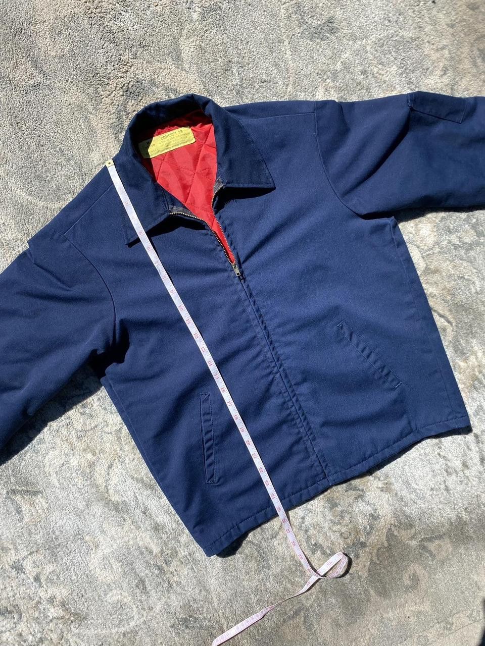 Vintage Rivco Concept 29 60s Navy Quilt China Workwear Jacket Medium Size US M / EU 48-50 / 2 - 7 Thumbnail