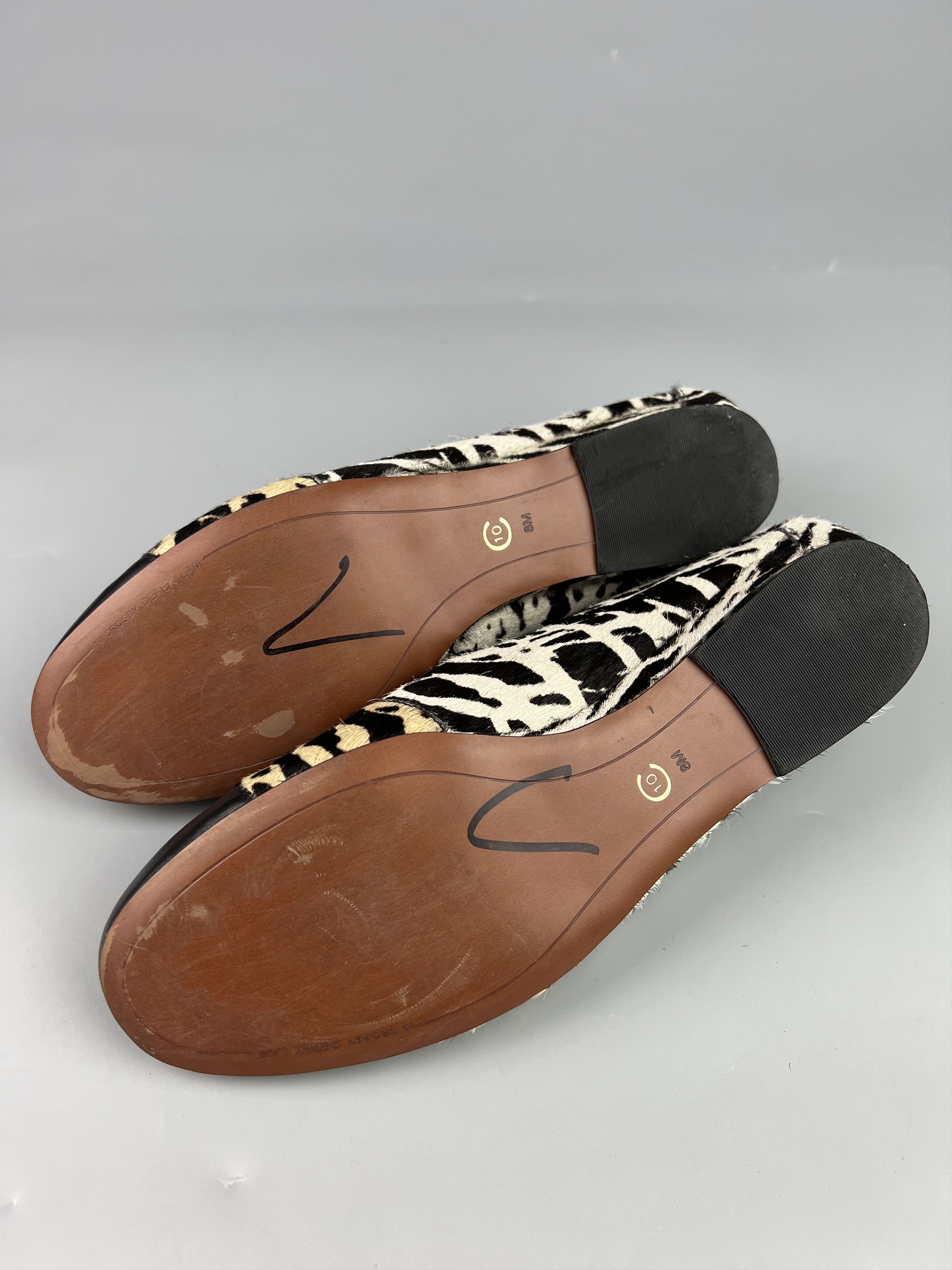 Derek Lam 10 Crosby Derek Lam 10 Crosby Leather Calf Hair Loafer Shoes Size US 8 Size US 8 / IT 38 - 6 Thumbnail