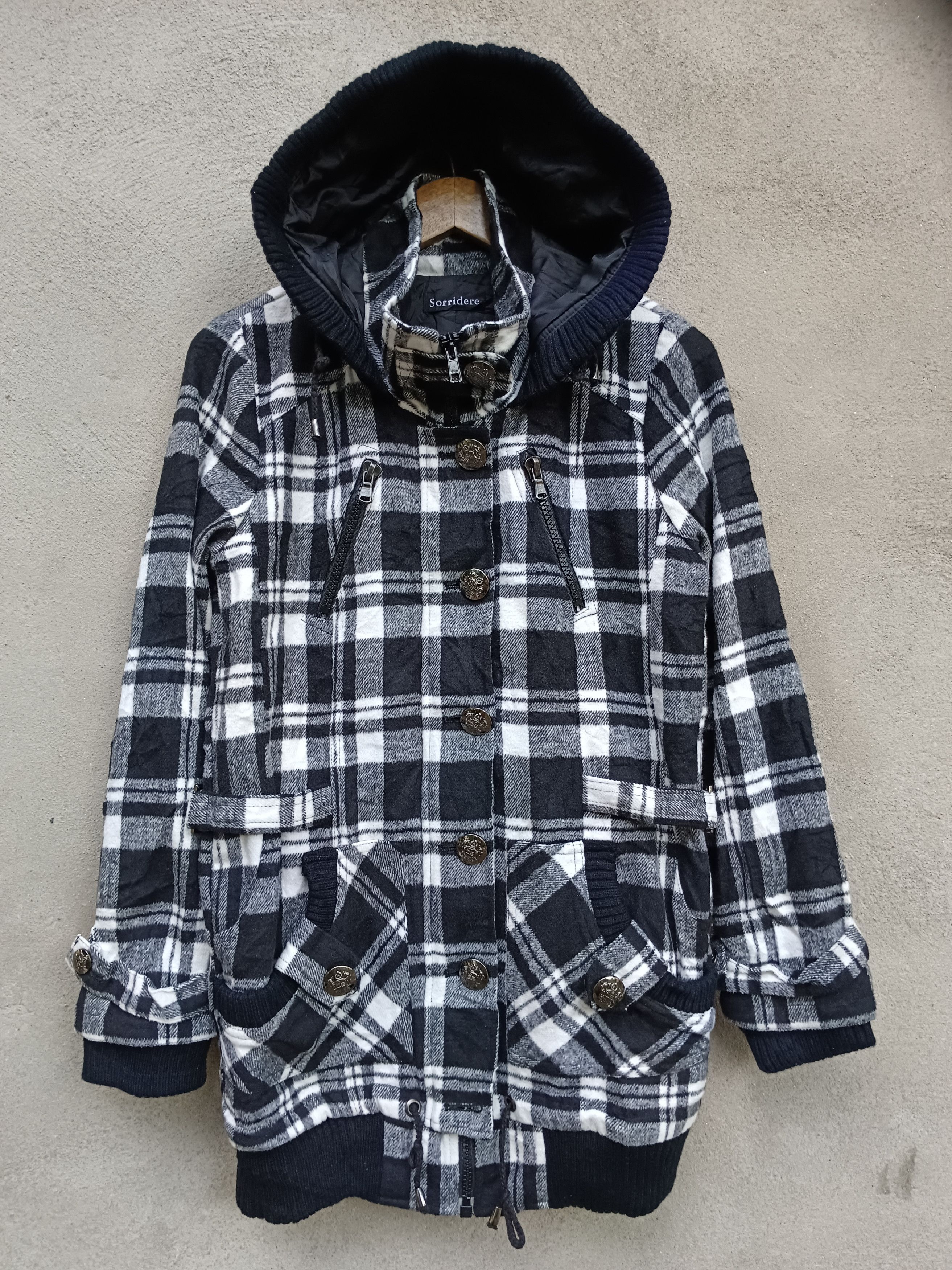 If Six Was Nine GOA Sorridere Wool Jacket Hoodie Size US M / EU 48-50 / 2 - 4 Thumbnail