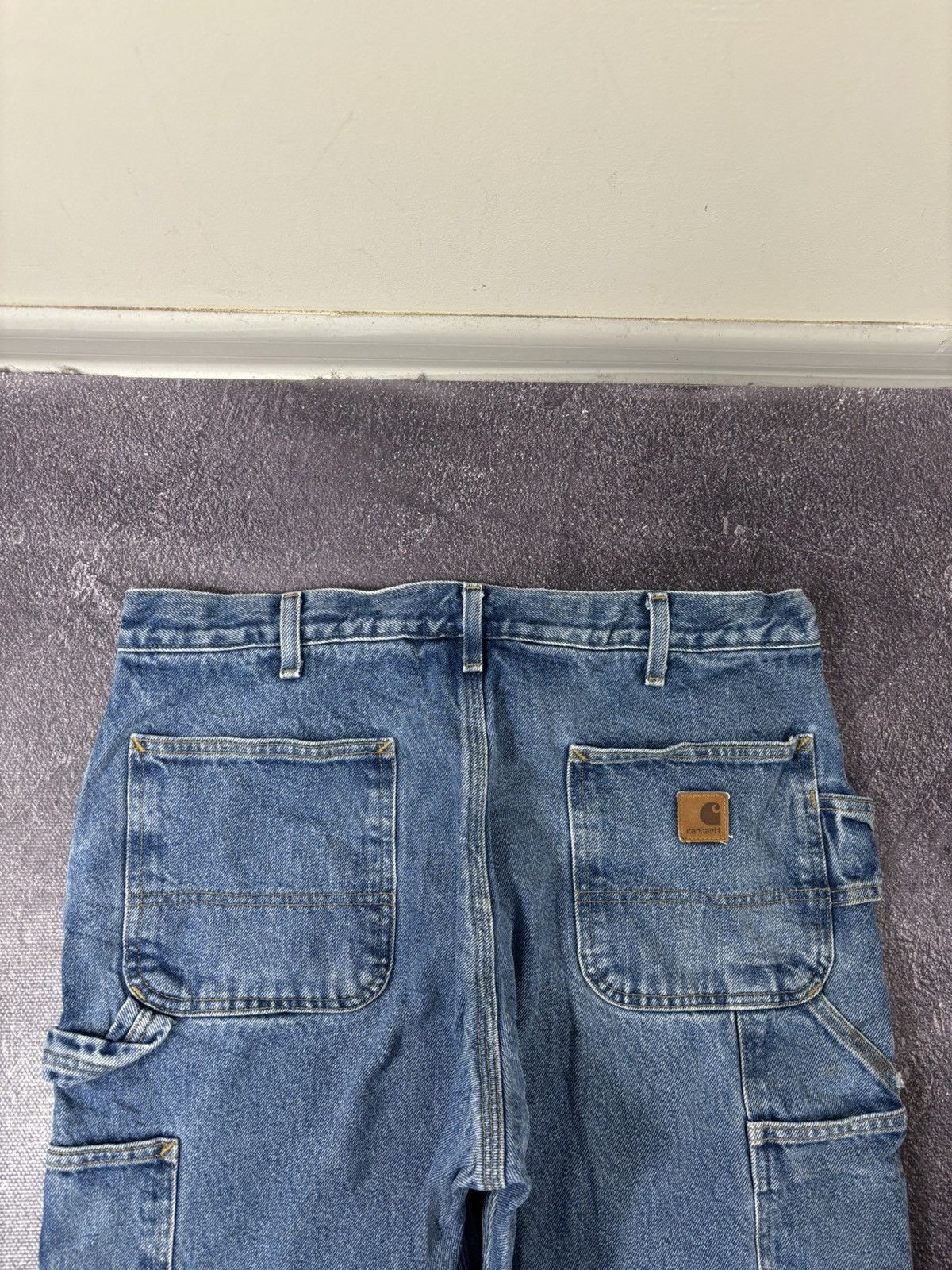 Carhartt Vintage Carhartt USA Workwear Insulated Denim Baggy Jeans Size US 36 / EU 52 - 9 Thumbnail