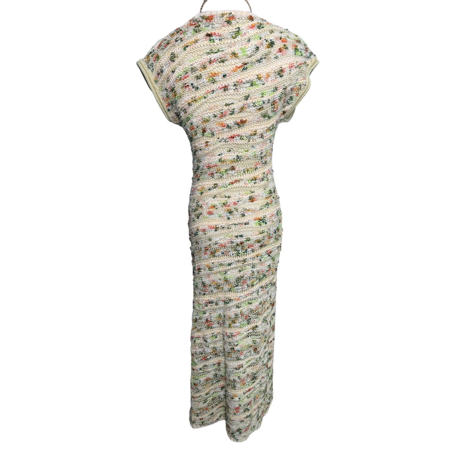 Ulla Johnson Ulla Johnson Dune Dress Confetti knit midi yellow size M Size M / US 6-8 / IT 42-44 - 11 Thumbnail