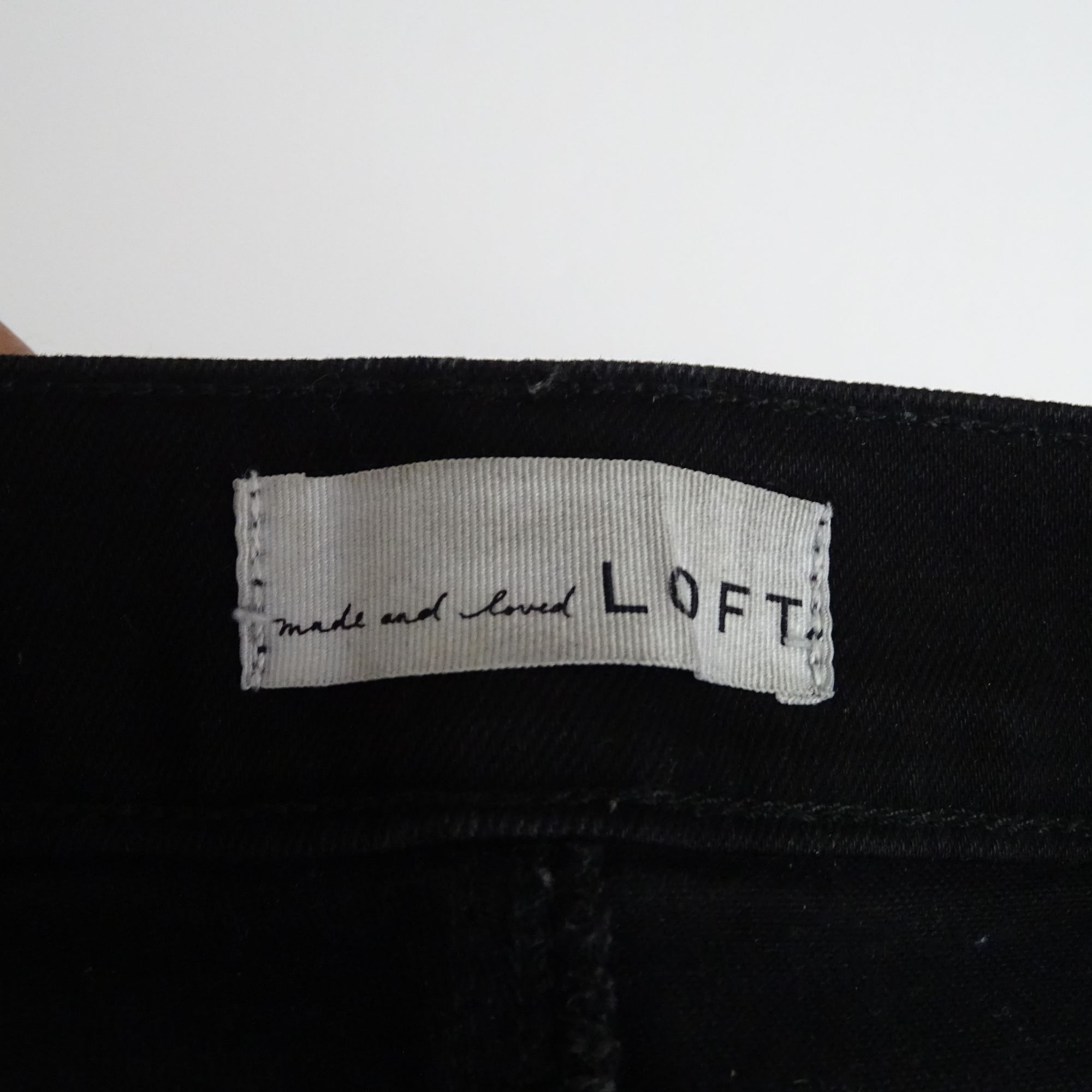 Loft Ann Taylor Loft Black The Skinny Jeans Women Size 26 2 Zippe Size 26" / US 2 / IT 38 - 5 Thumbnail
