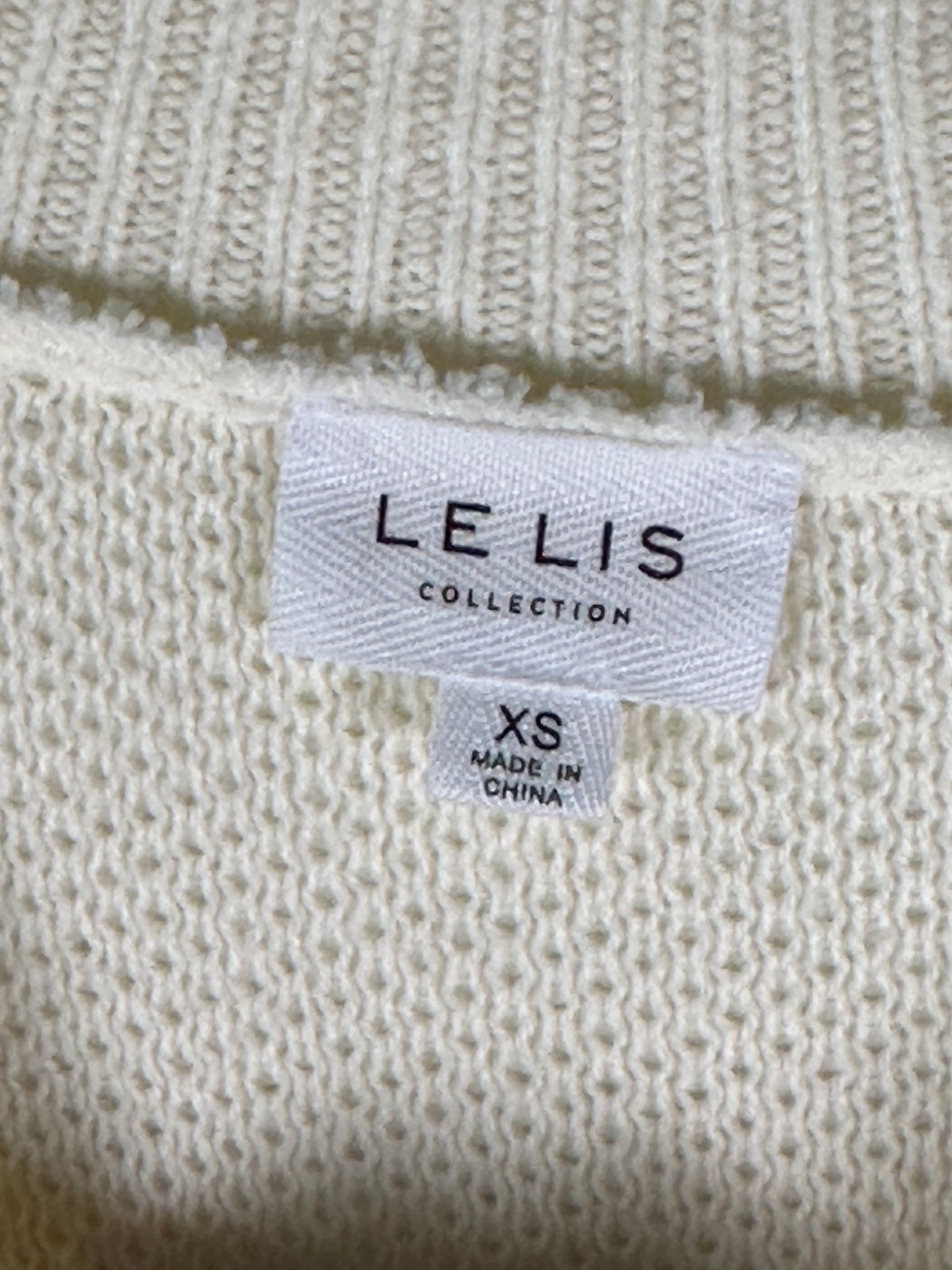Other Le Lis Sweater Womens XS Crewneck Long Sleeve Graphic Print Size XS / US 0-2 / IT 36-38 - 3 Thumbnail