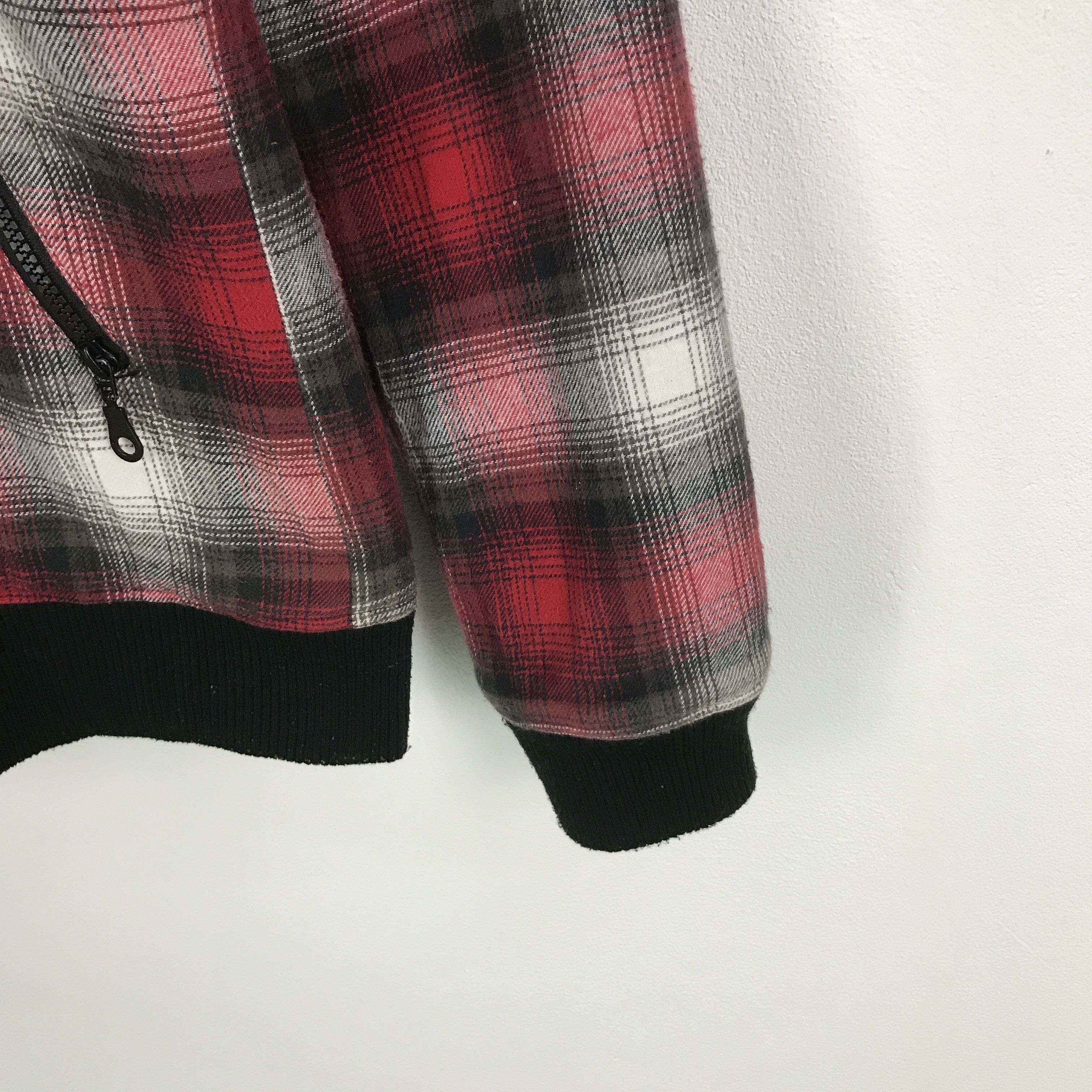 In The Attic × Japanese Brand in the attic japan punk flannal zipper jacket hoodie style Size US L / EU 52-54 / 3 - 6 Thumbnail
