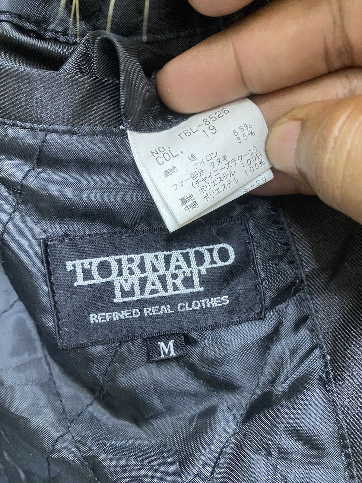 Seditionaries × Tornado Mart (P) ARCHIVE💥TORNADO MART BONDAGE WAXED FUR JACKET Size M / US 6-8 / IT 42-44 - 13 Thumbnail