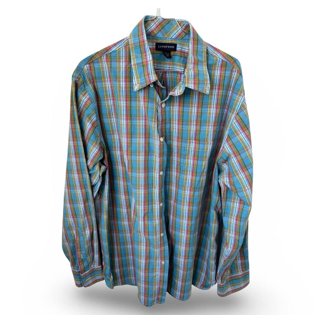 Lands' End Lands End shirt #607 Size US L / EU 52-54 / 3 - 1 Thumbnail
