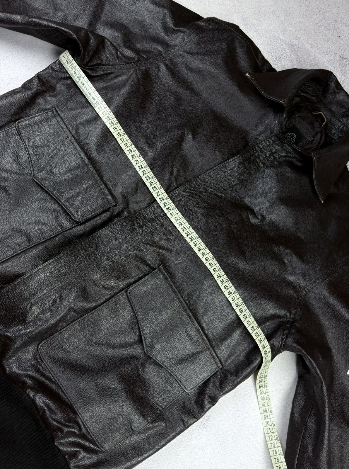 Vintage Chris Redfield Resident Evil Jacket A2 Flight Brown Bomber Size US XXL / EU 58 / 5 - 20 Thumbnail