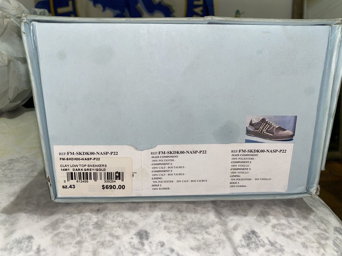 Lanvin Lanvin Clay Low Top Sneakers Size US 10 / EU 43 - 1 Thumbnail