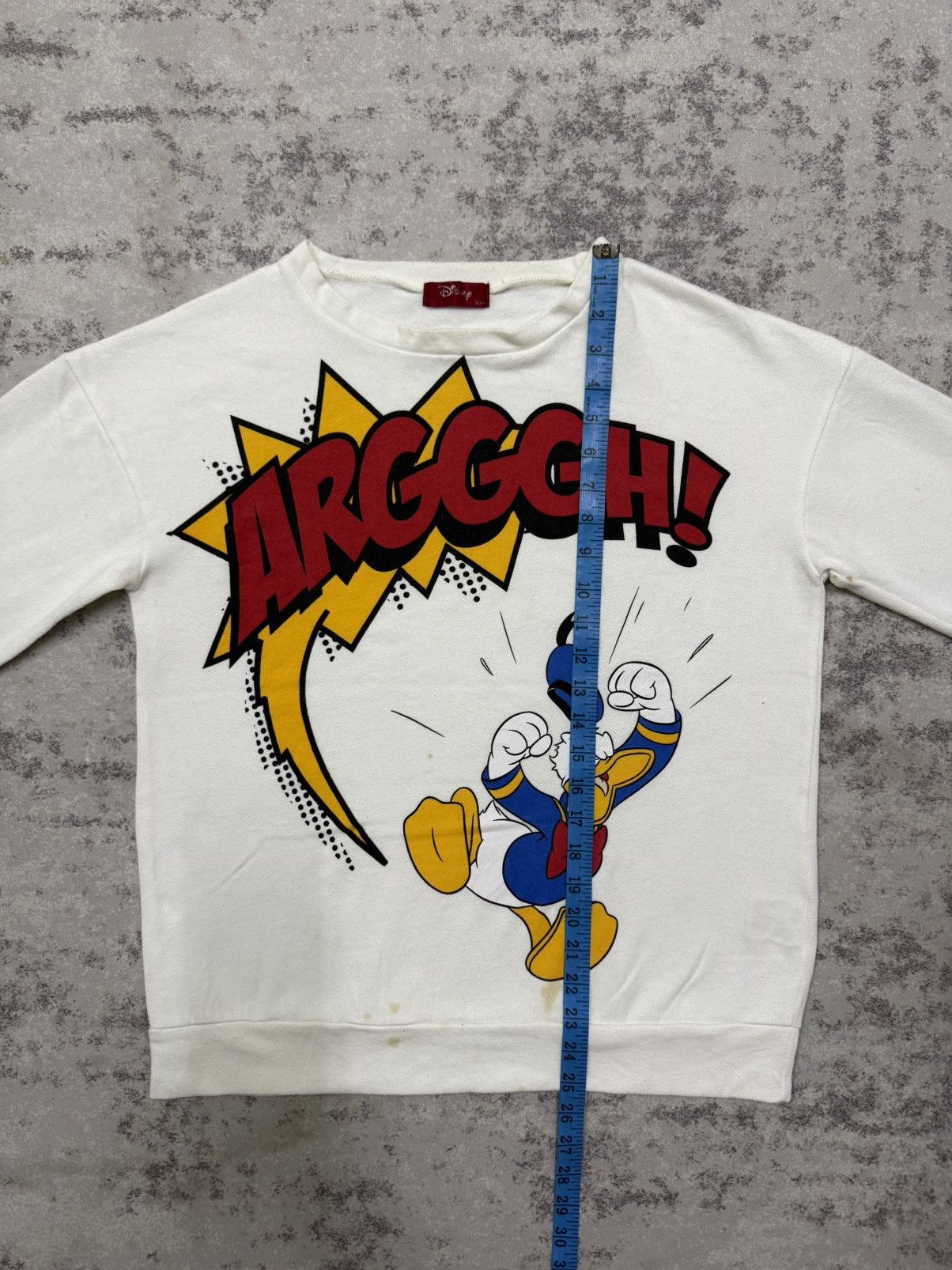 Disney Vintage Disney Donald Duck Sweatshirt Size L / US 10 / IT 46 - 18 Thumbnail