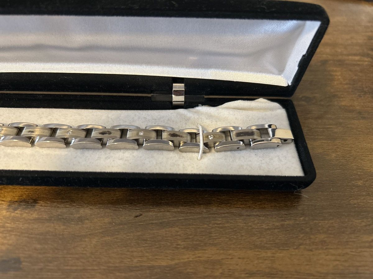 Other Stainless steel bracelet with diamonds Size ONE SIZE - 2 Thumbnail