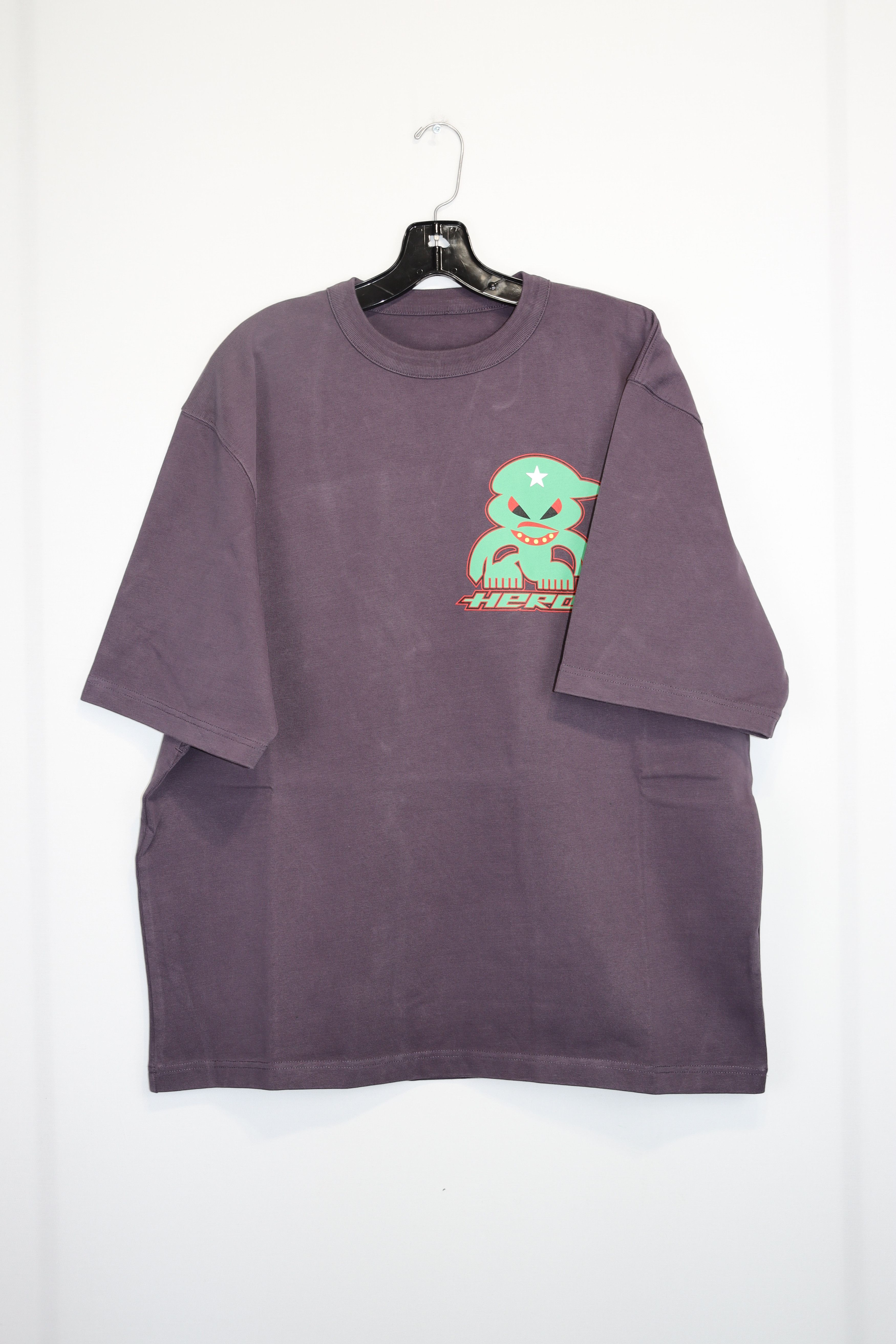 Heron Preston o1rshd1 Monster SS Tee in Purple/Green Size US L / EU 52-54 / 3 - 1 Thumbnail