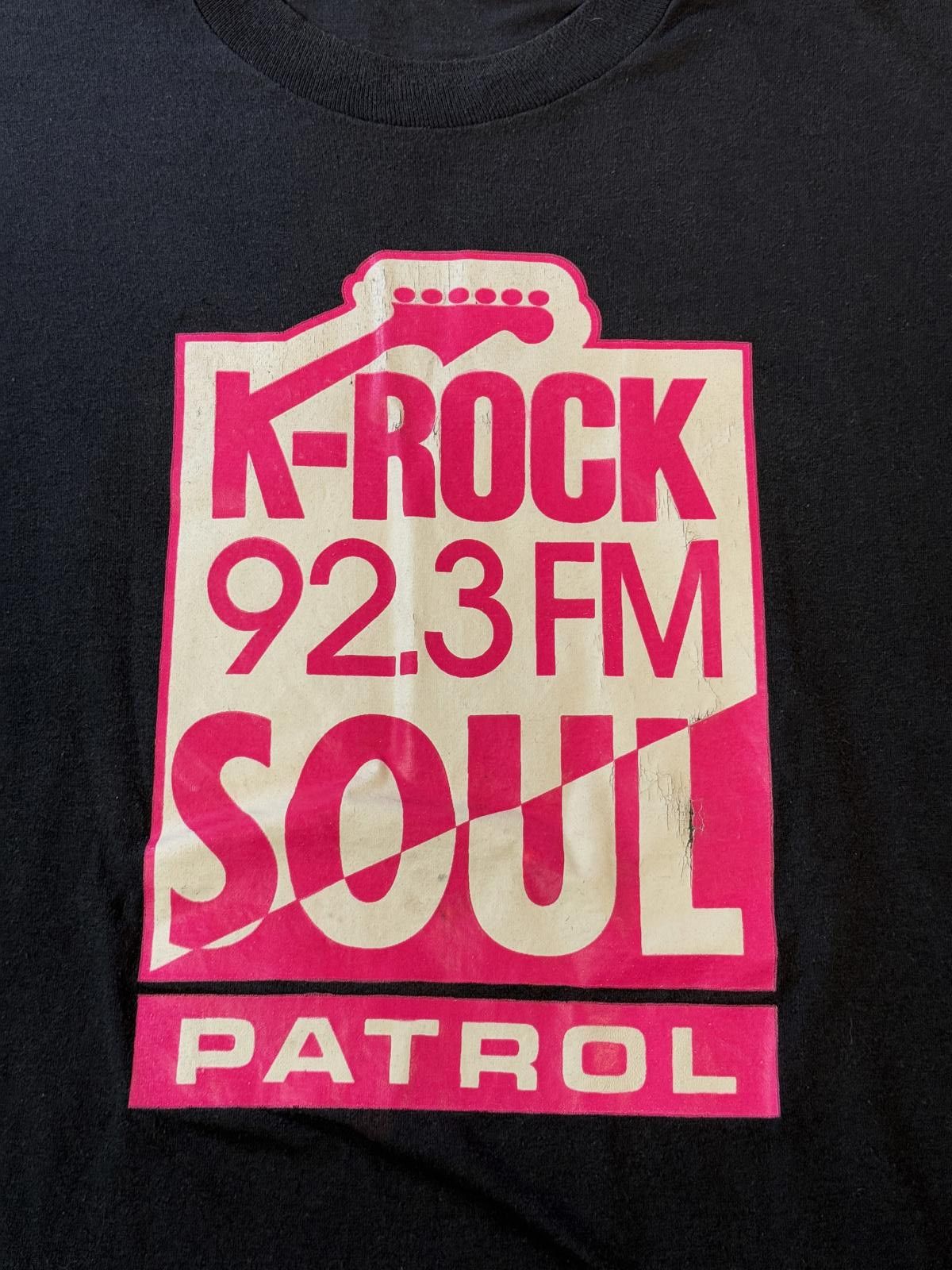 Other K-Rock T-shirt 92.3 FM Soul Patrol Bud Light Beer on Back Size US XL / EU 56 / 4 - 3 Thumbnail