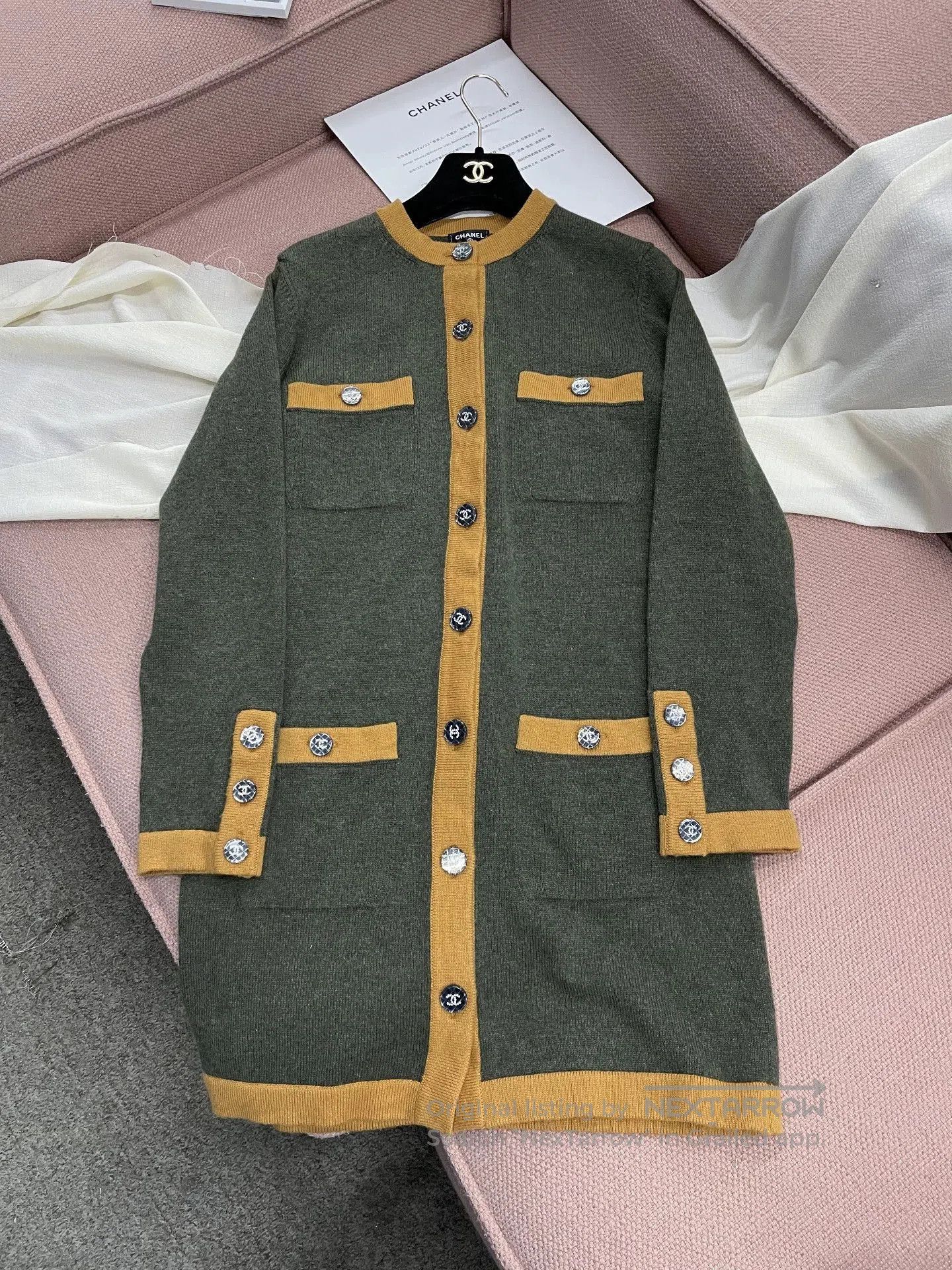 Chanel Chanel Longline Cashmere Cardigan Coat. Size US S / EU 44-46 / 1 - 1 Thumbnail