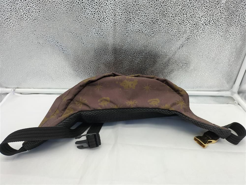 Undercover AW 2001 UNDERCOVER MONOGRAM PATTERN WAIST BAG BROWN Size ONE SIZE - 3 Thumbnail