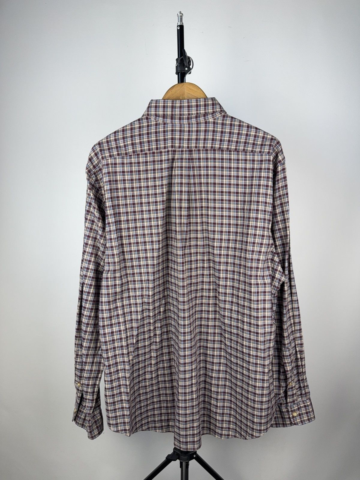 Polo Ralph Lauren Vntg Polo Ralph Lauren Plaid pattern Cowboy Western Shirt Size US XXL / EU 58 / 5 - 8 Thumbnail