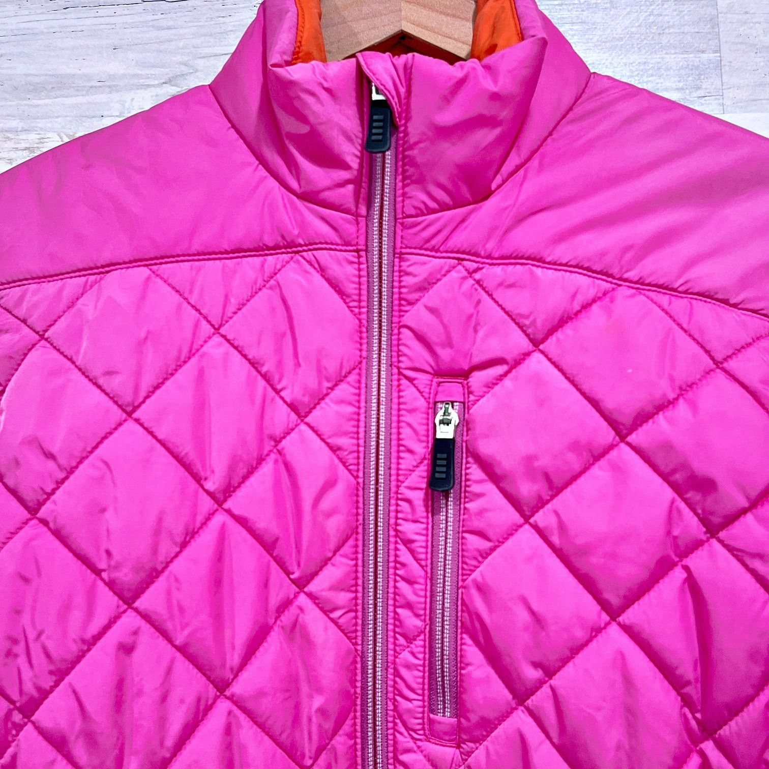 Lands' End Lands End Nylon Quilted Ski Jacket Pink Lined Womens S Size S / US 4 / IT 40 - 2 Thumbnail